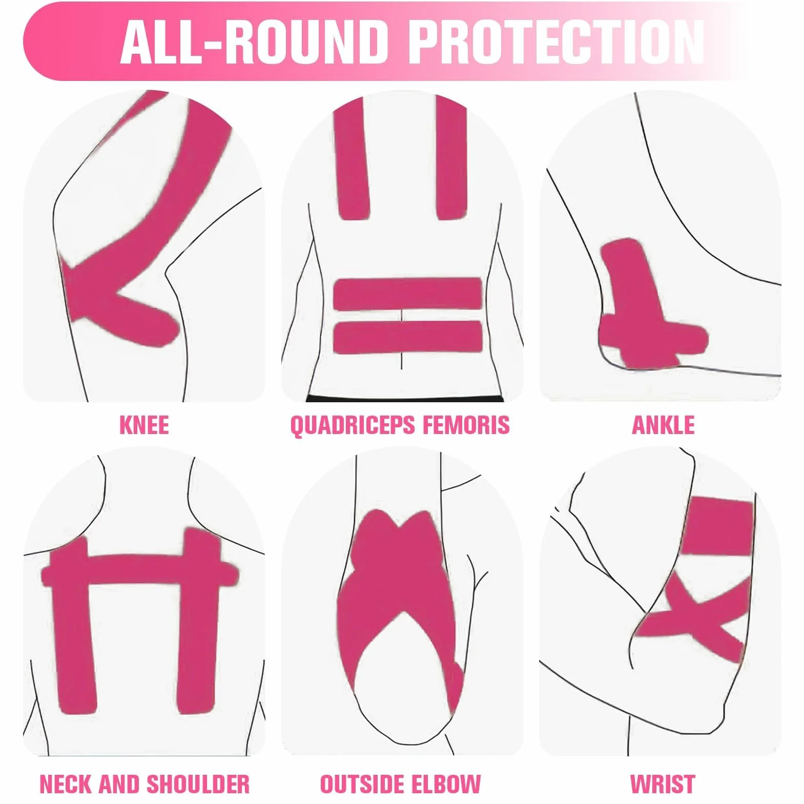 Nastro Lifting Facciale 2.5cm*5m - Cerotti Antirughe Effetto Lifting per Rassodamento e Rimodellamento del Viso, Adesivi Viso Traspiranti e Sicuri, Ideali per un Contorno Viso Definito (Rosa)