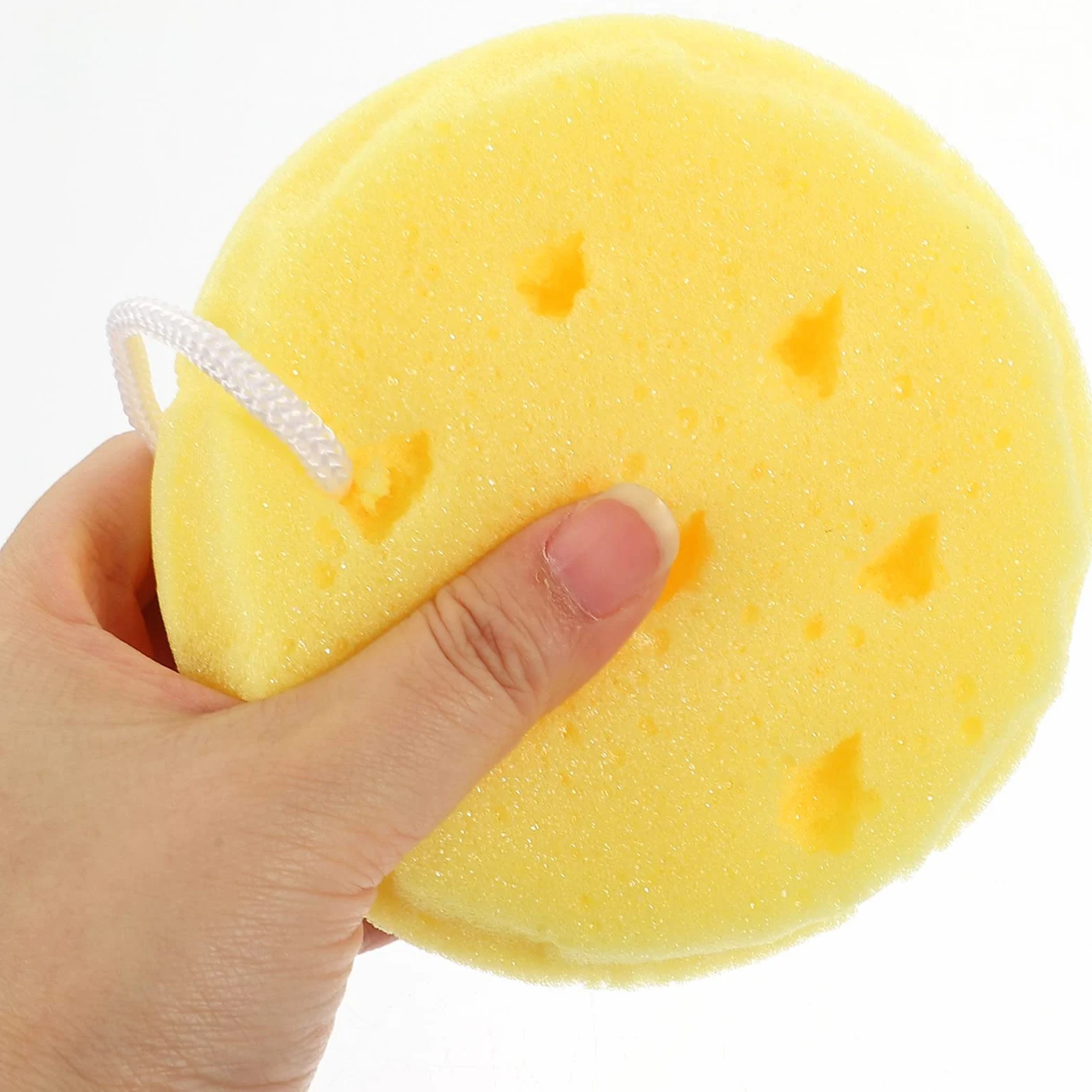 FRCOLOR 20pezzi Spugna Da Bagno Morbida Loofah Per Per Uomini e Donne Struttura Nido Ape Assorbimento Eccellente Perfetta Per Regali e Occasioni Speciali