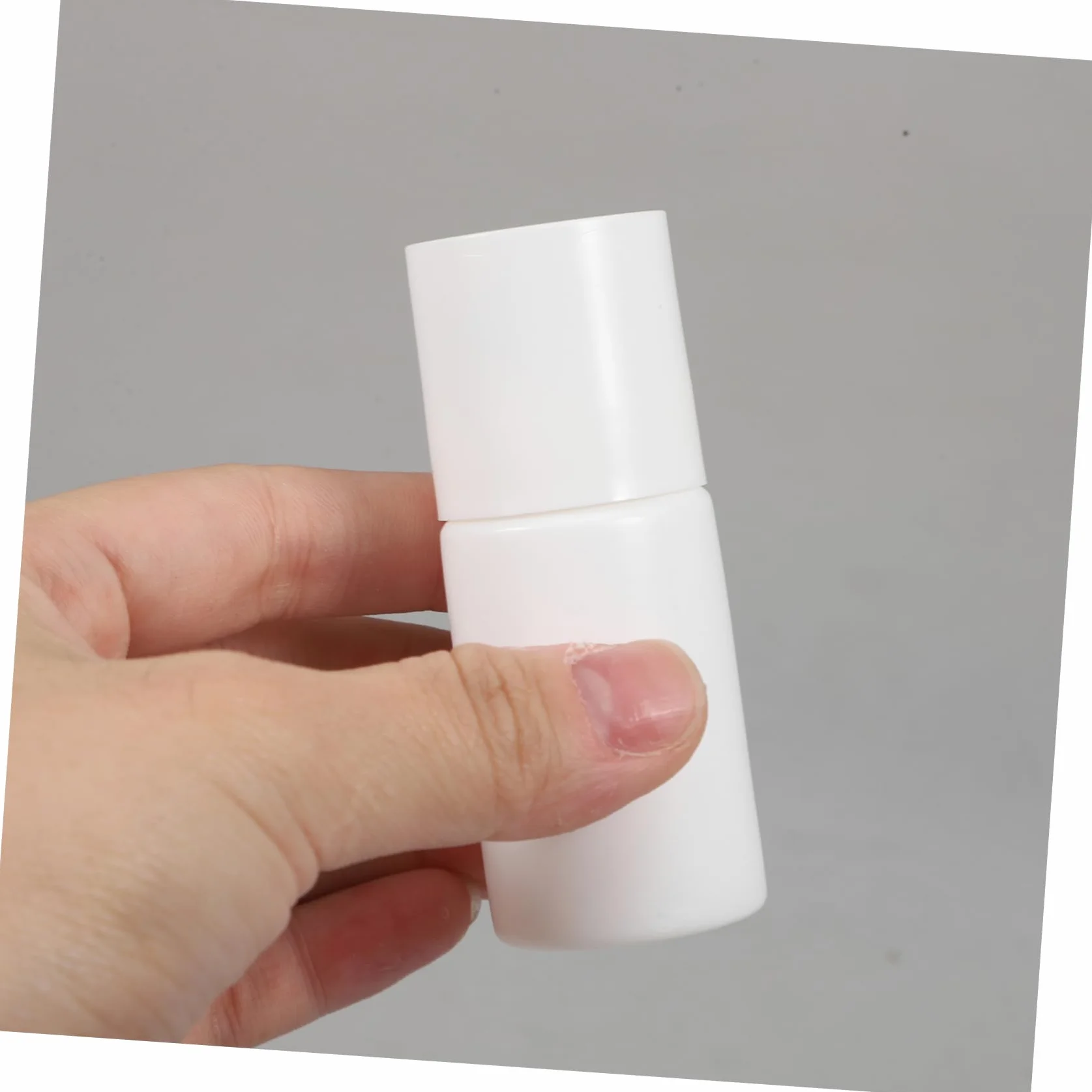 HEALLILY 6 flaconi vuoti con applicatore in spugna per liquidi, riutilizzabili, colla e per capelli, design compatto, ideale per viaggi, applicazione uniforme con plastica