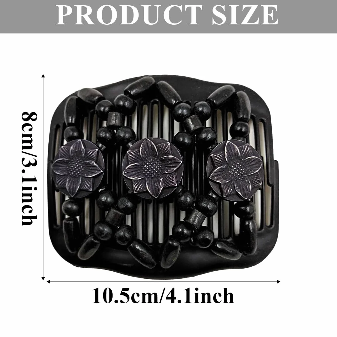 1pcs Pettine elastico per capelli - Accessori acconciatura donna: magic hair comb, fermagli e pettini per capelli, Strumento versatile per creare acconciature perfette