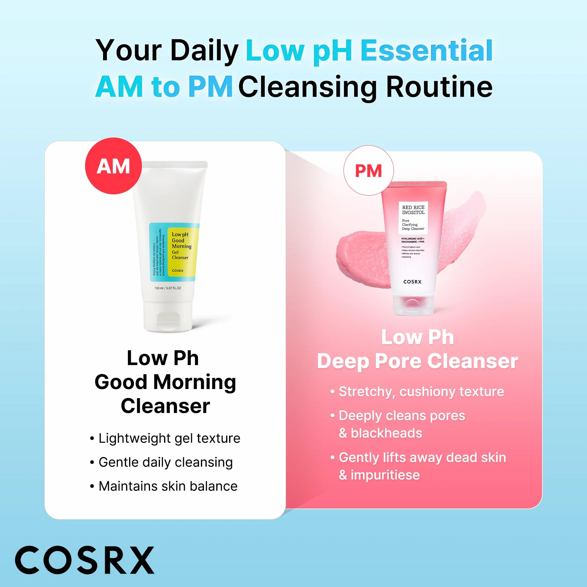 COSRX Low pH Gel Cleanser