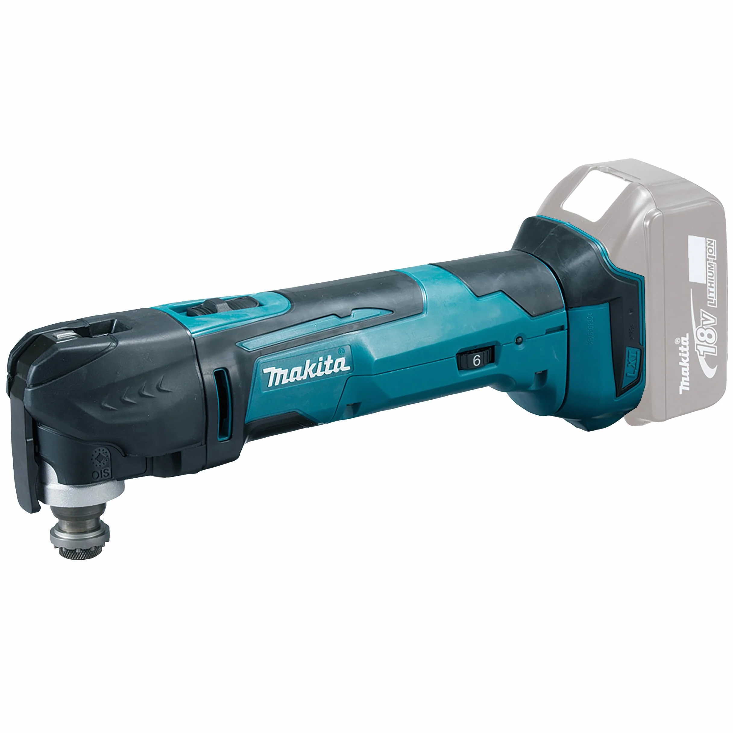 Makita DTM51Z Utensile multifunzione a batteria 18 V, blu