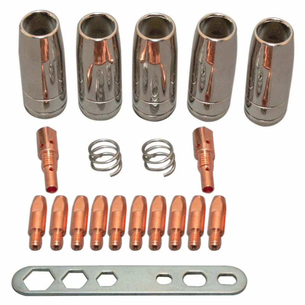 Punte di contatto per saldatura MB25 25AK MIG MAG 20 pezzi set