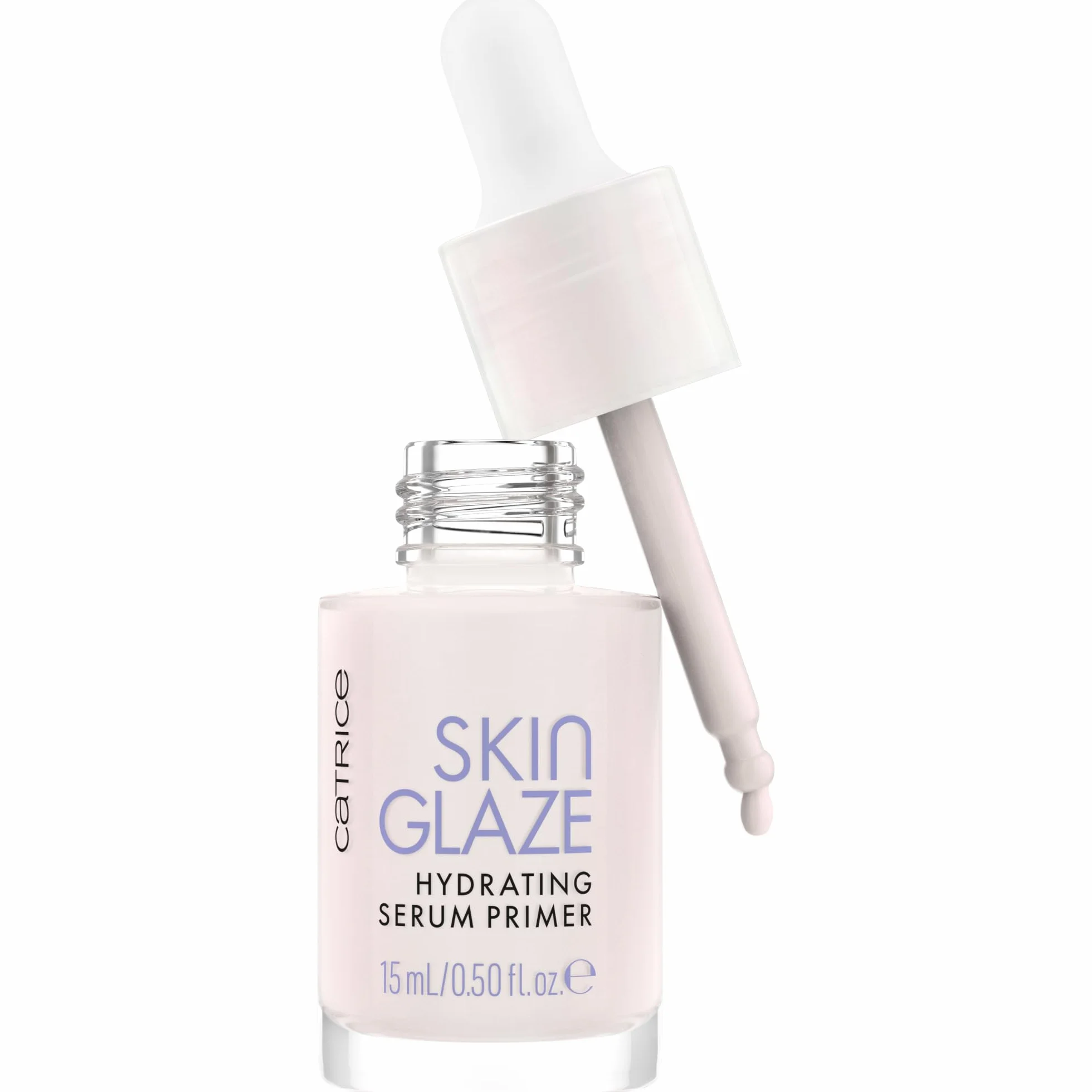 Catrice Skin Glaze Hydrating Serum Primer Viso, idratante, preparatorio, risultato istantaneo, luminosa, rugiadosa (15ml)