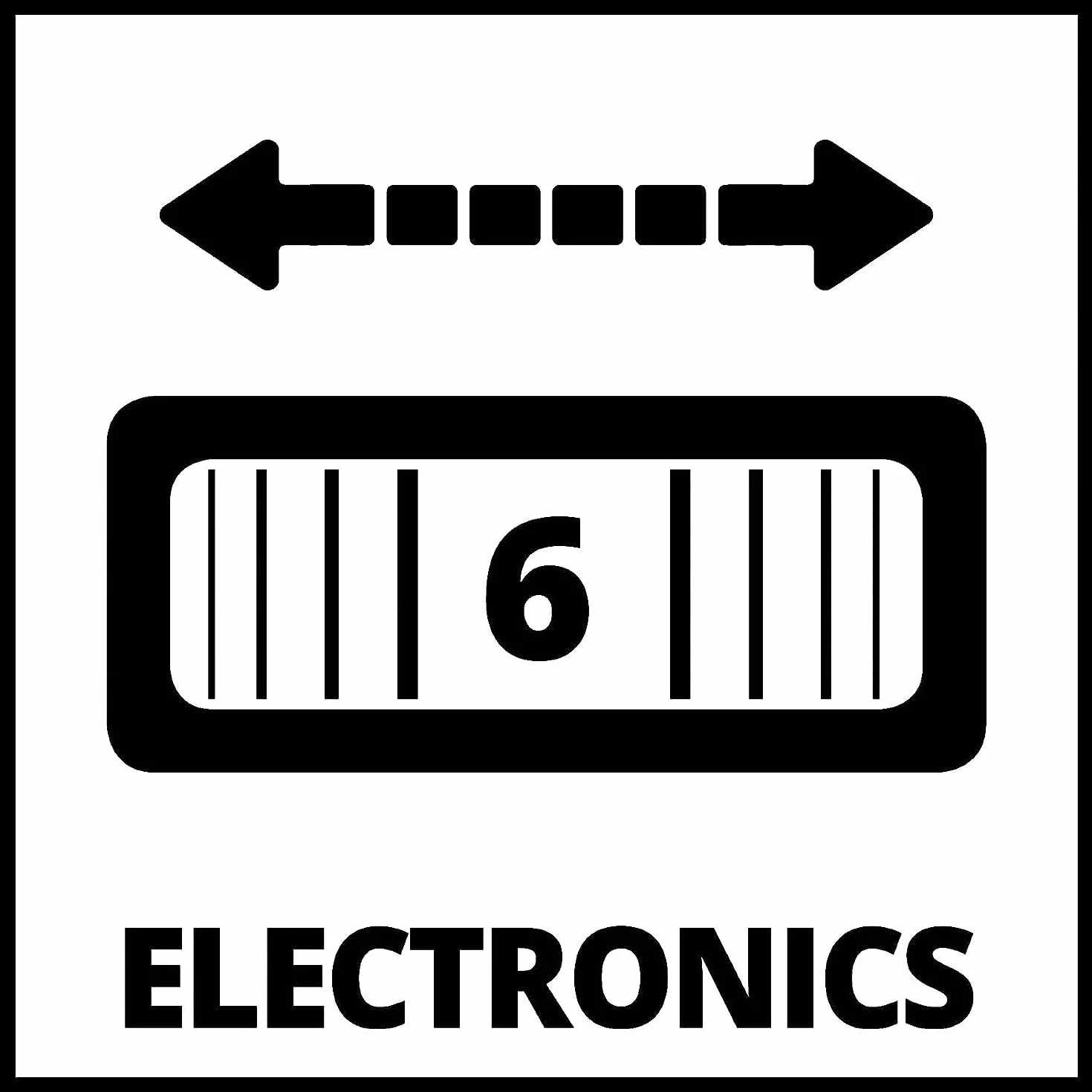 Einhell TE-BS 8540 E Levigatrice a nastro 230 V 850 W 300-400 m/min 75x140 mm
