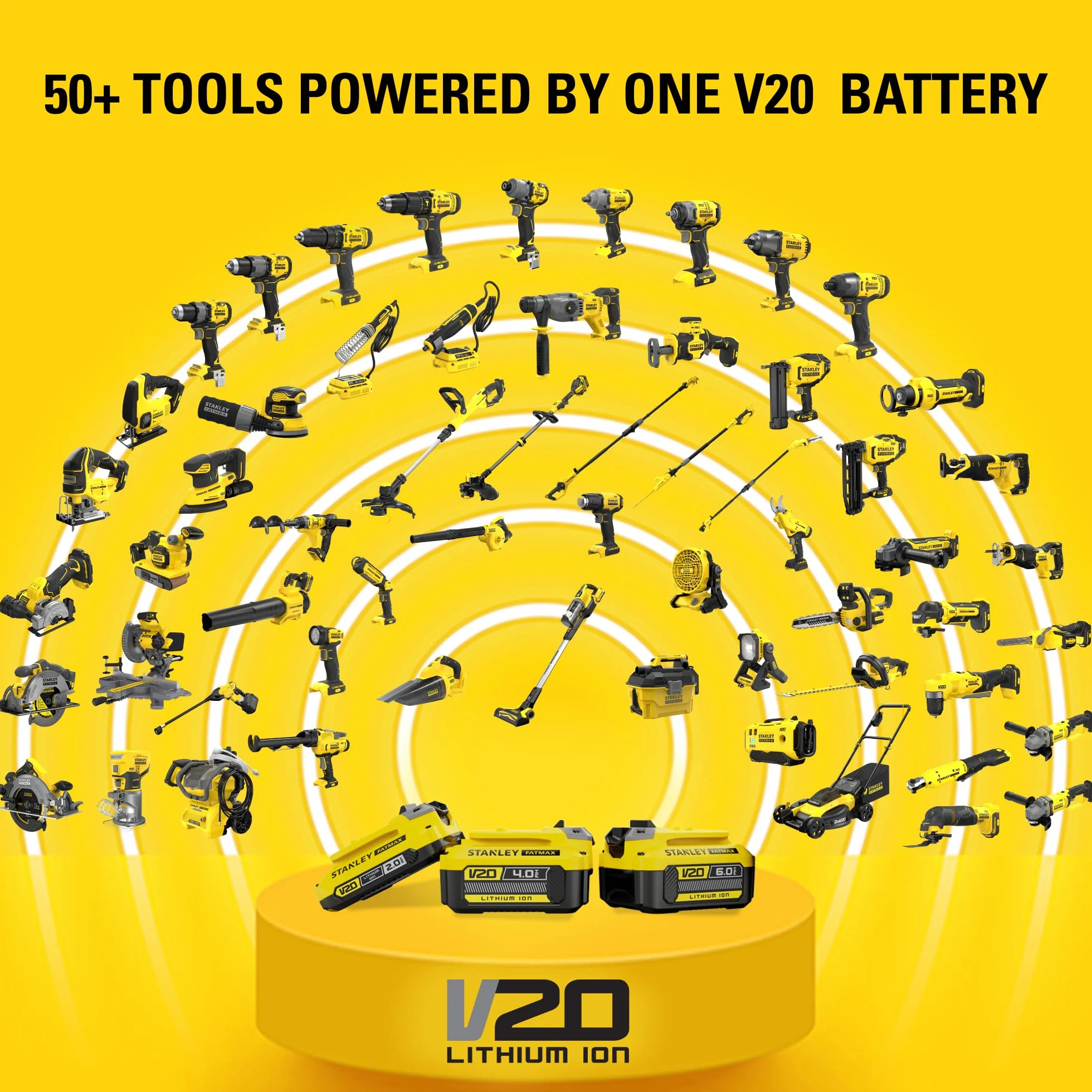 STANLEY FATMAX Trapano avvitatore a batteria senza spazzole 18V V20 SFMCD725B-XJ
