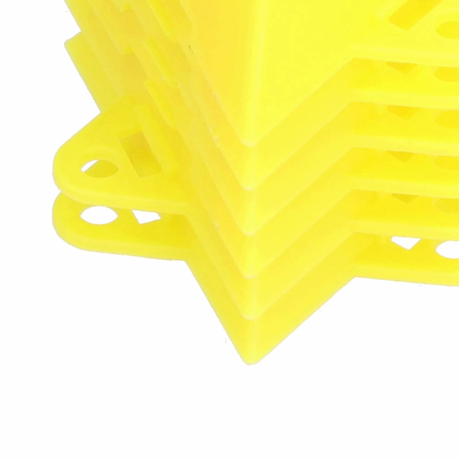 Supporto a Piramide di Pittura 20 Pezzi, Piramide Stand Paint Triangle Stands Alzate Supporti Triangolari in Plastica per Tela