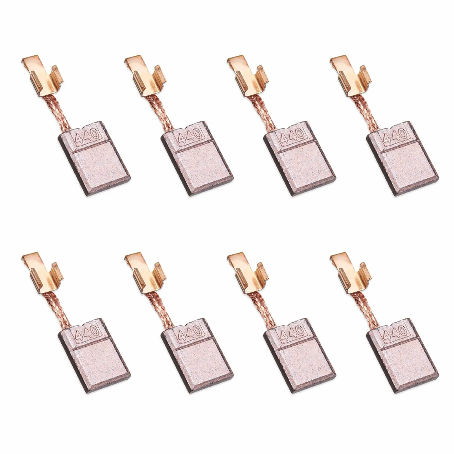 Makita Compatible Carbon Brushes 8 Pcs CB-440 CB-448 CB-436 13x10x3mm