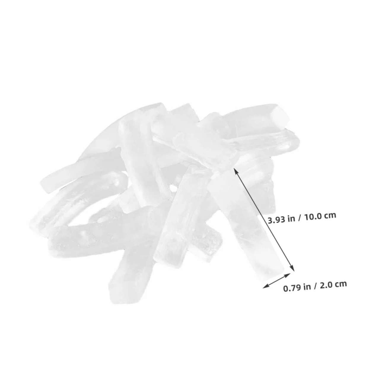 LALAFINA 3borse Base di Sapone di Sapone Trasparente per Fai da Te da Bagno Mani e Viso Arricchito Ingredienti Idratanti Resistente