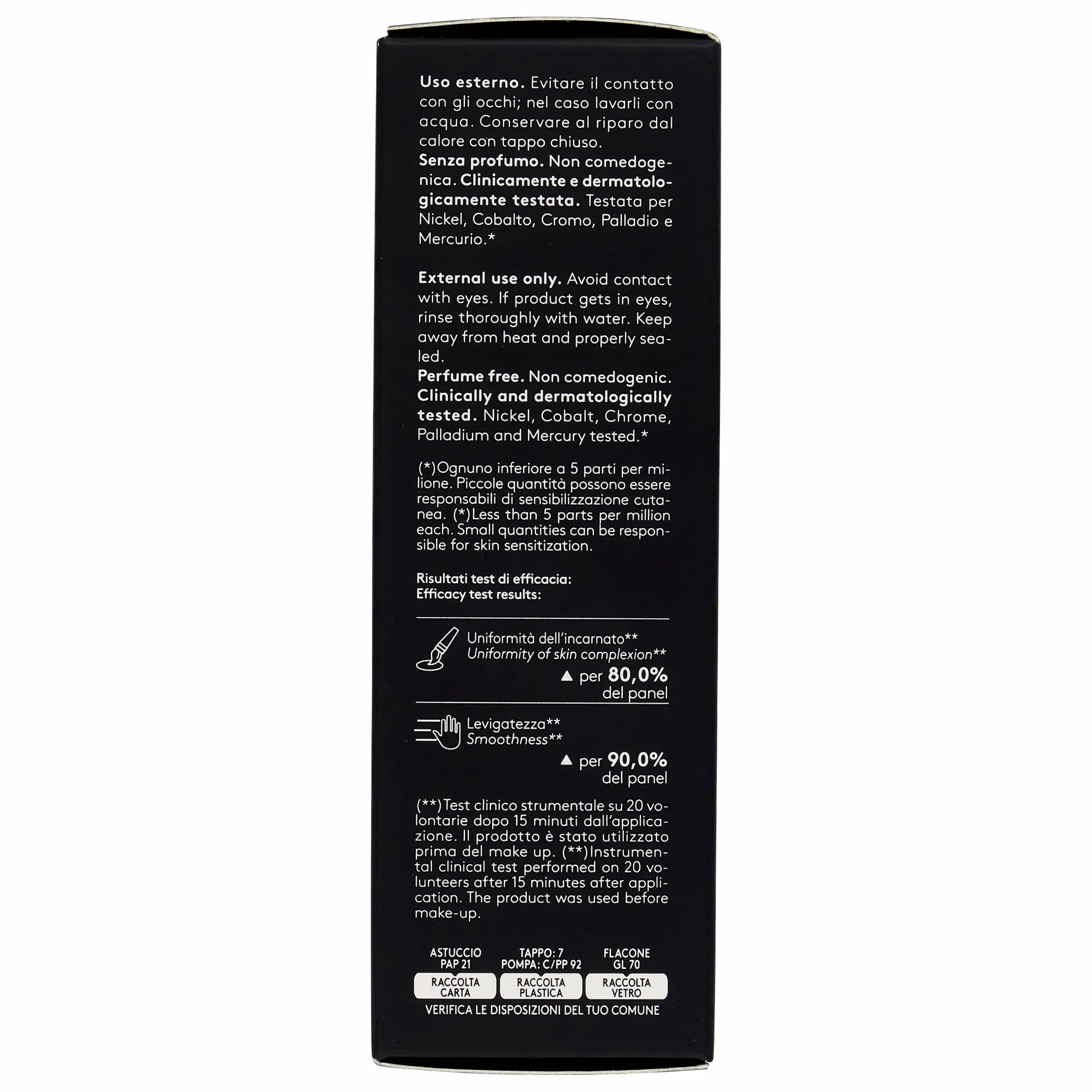 KORFF Cure Make Up Base Levigante, Primer Make Up con Acido Ialuronico