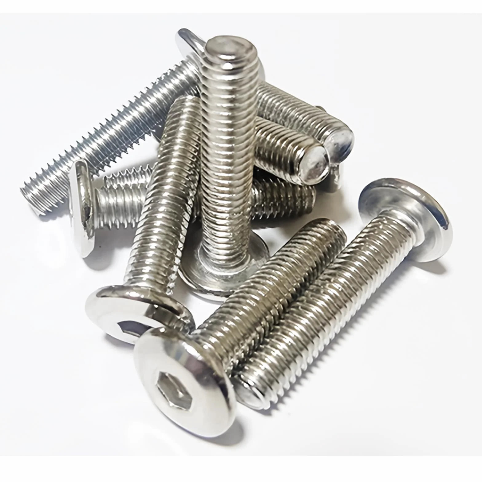 Viti a Testa Tonda in Acciaio Inox 304 M4x30, 40 Pezzi