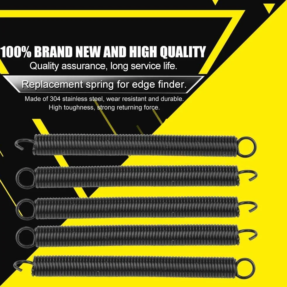 Molla di Prolunga Fili 5pcs per Cercatore di Bordi Sensore Dia 0.6mm OD 4mm Lunghi 50mm