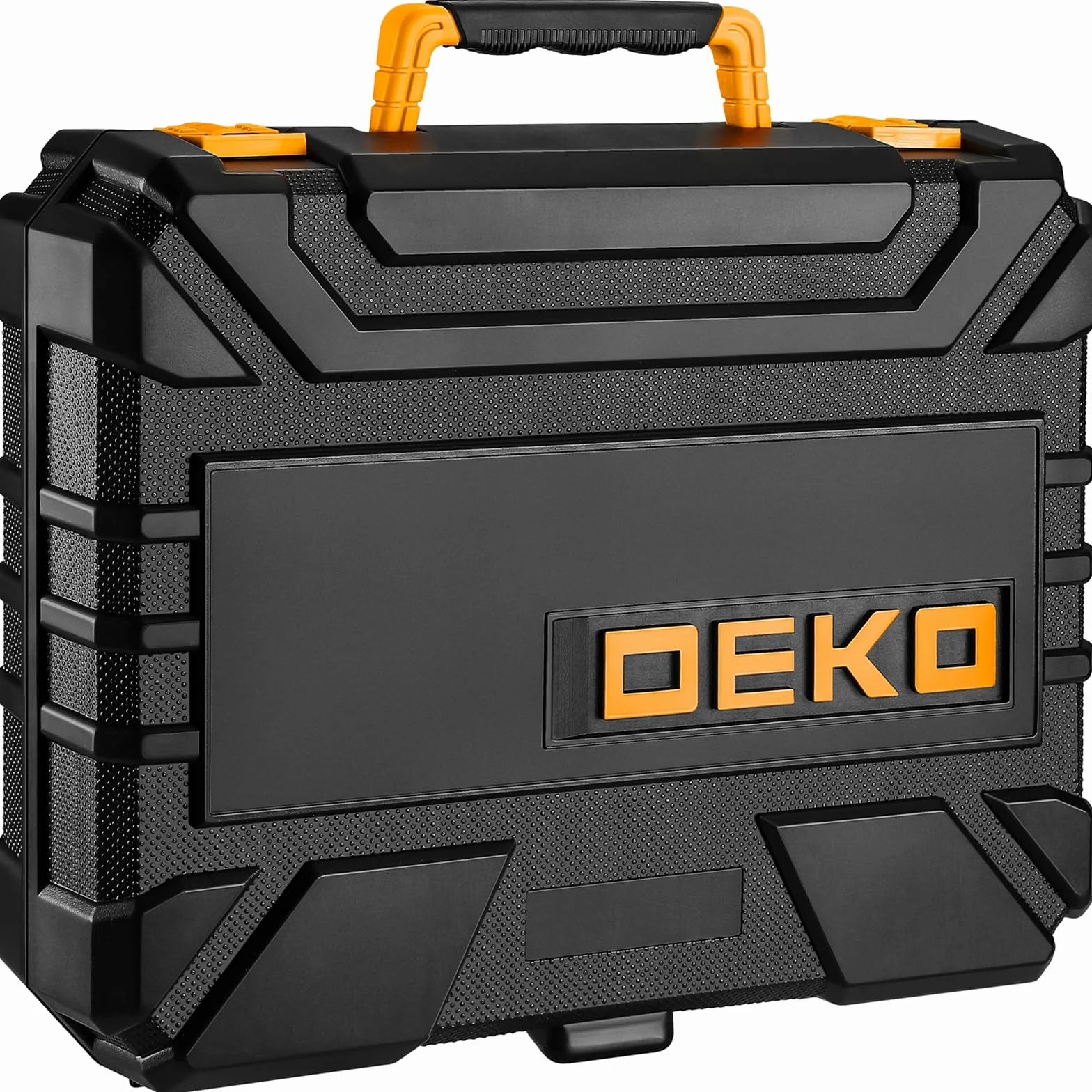 DEKO Cassetta Attrezzi Completa 126 Pezzi Trapano Avvitatore 8V Valigetta