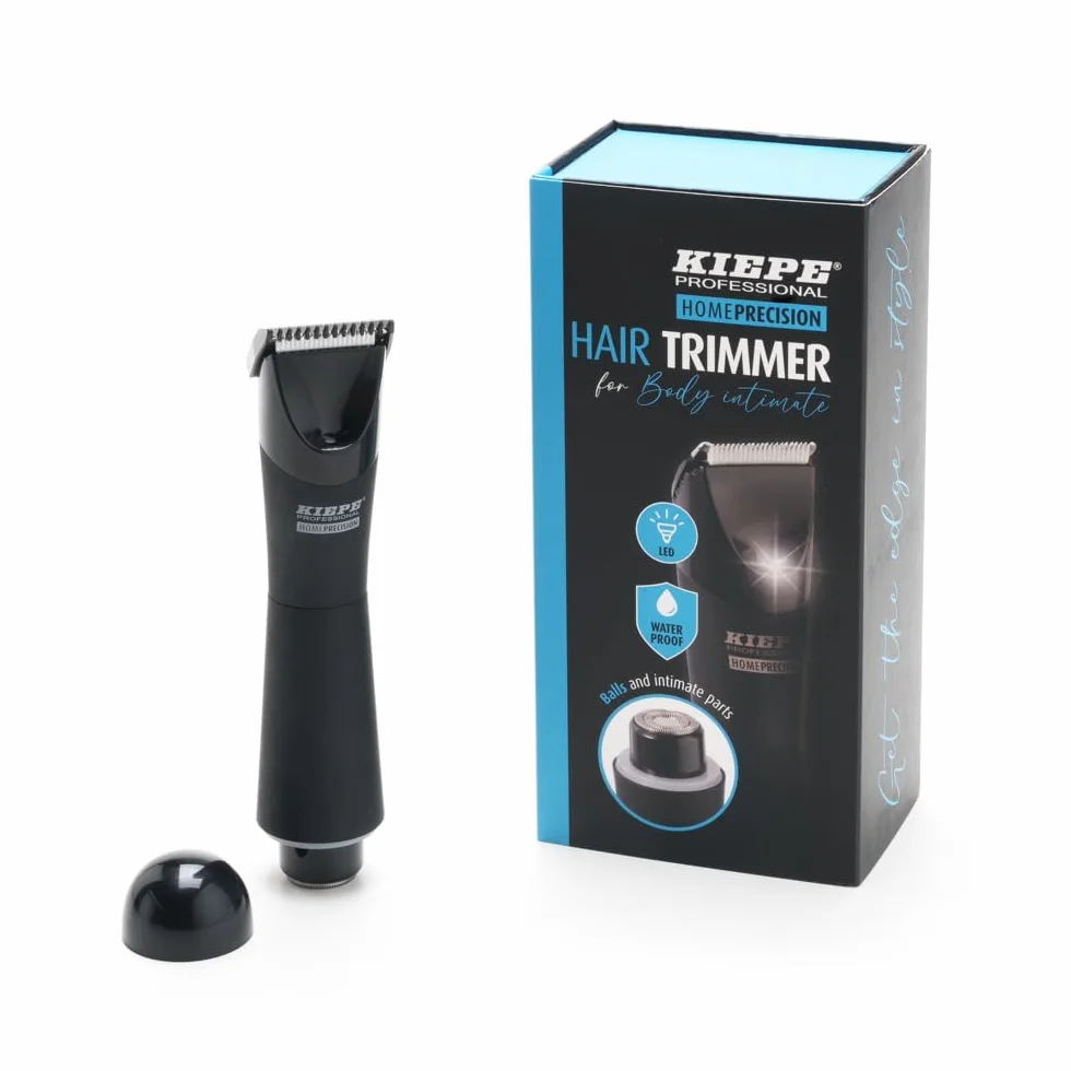 Kiepe Professional 6220 Hair & Beard Trimmer – Per corpo İntim, potente motore magnetico, lunga durata della batteria, versatile