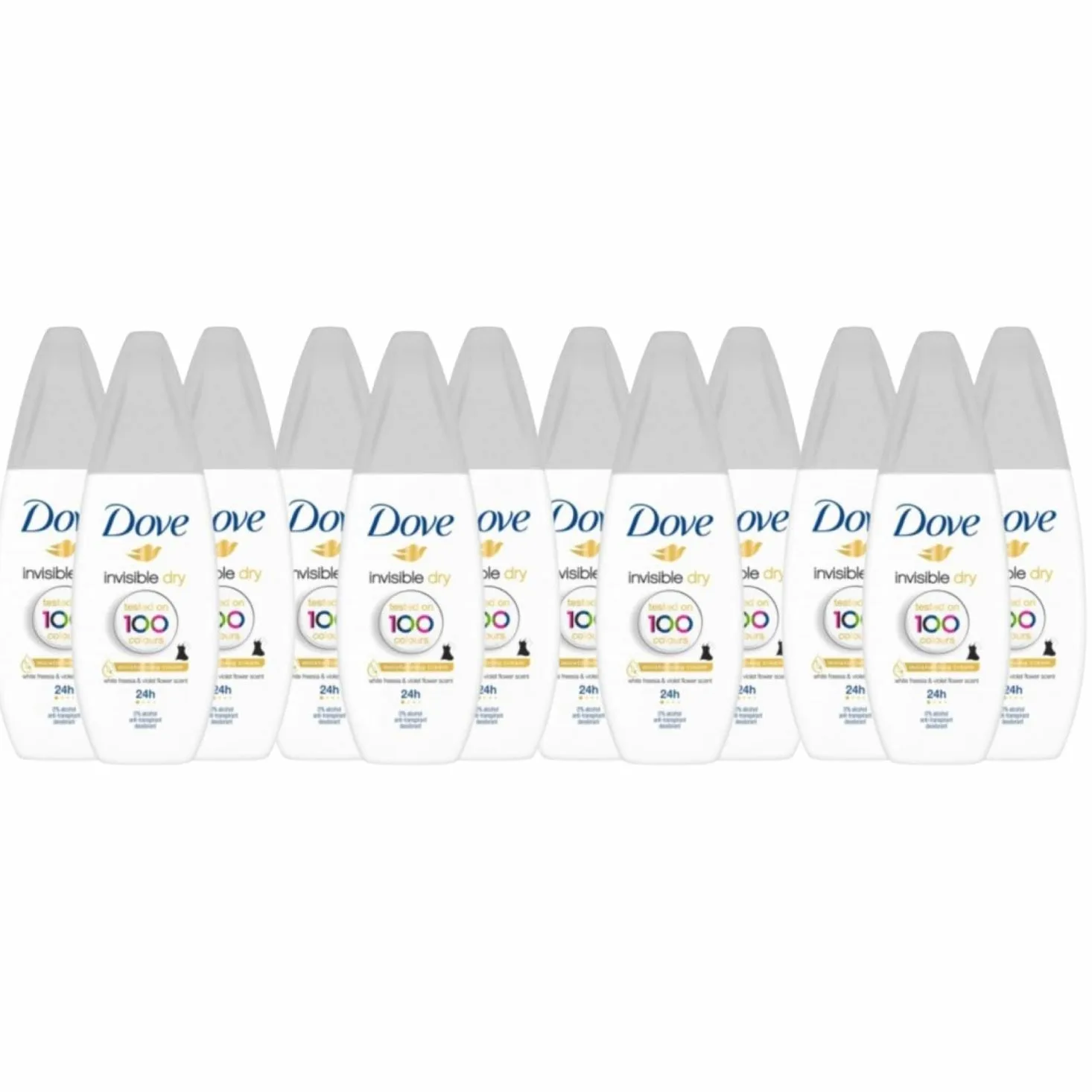 Dove Deodorante Invisible Dry Vapo No Gas Unisex 24H 75 Ml (12)