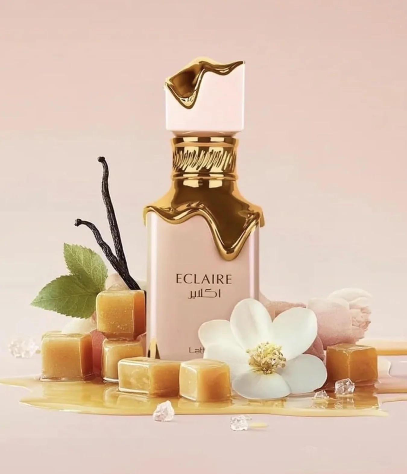 Profumo Eclaire 100 ml, profumo arabo da donna a lunga durata, Eau da Parfum importato da Dubai, include atomizzatore ricaricabile 5 ml, fragranza floreale e dolce (Eclaire)