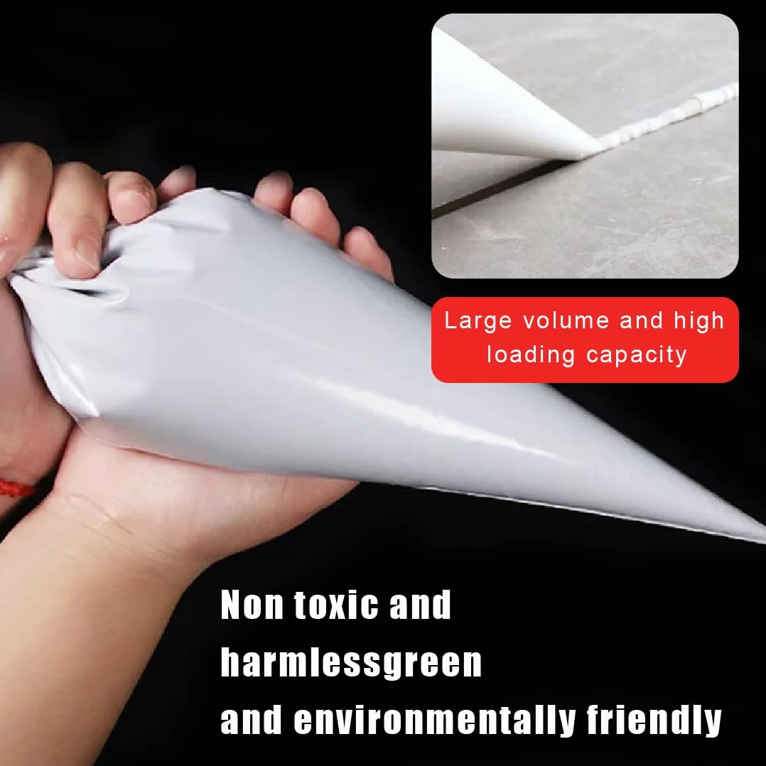 Sacchetto per Malta, Erogatore per Cemento, Sacchetti per Fughe, Con Spatola Silicone Sigillante