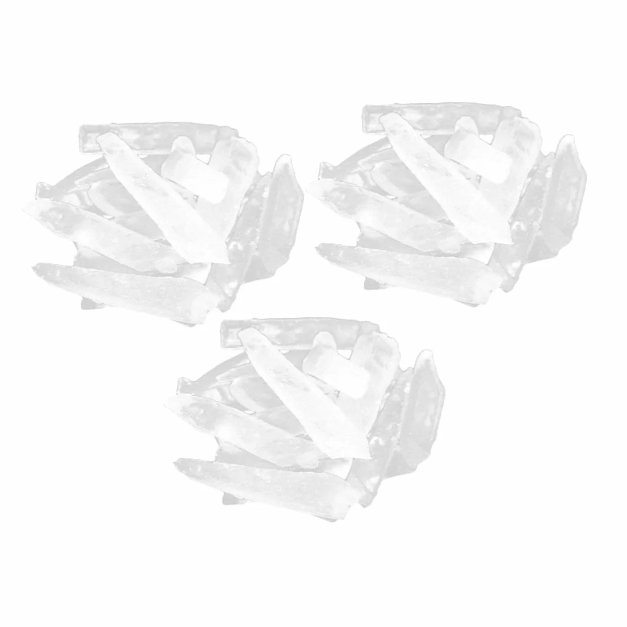 LALAFINA 3borse Base di Sapone di Sapone Trasparente per Fai da Te da Bagno Mani e Viso Arricchito Ingredienti Idratanti Resistente