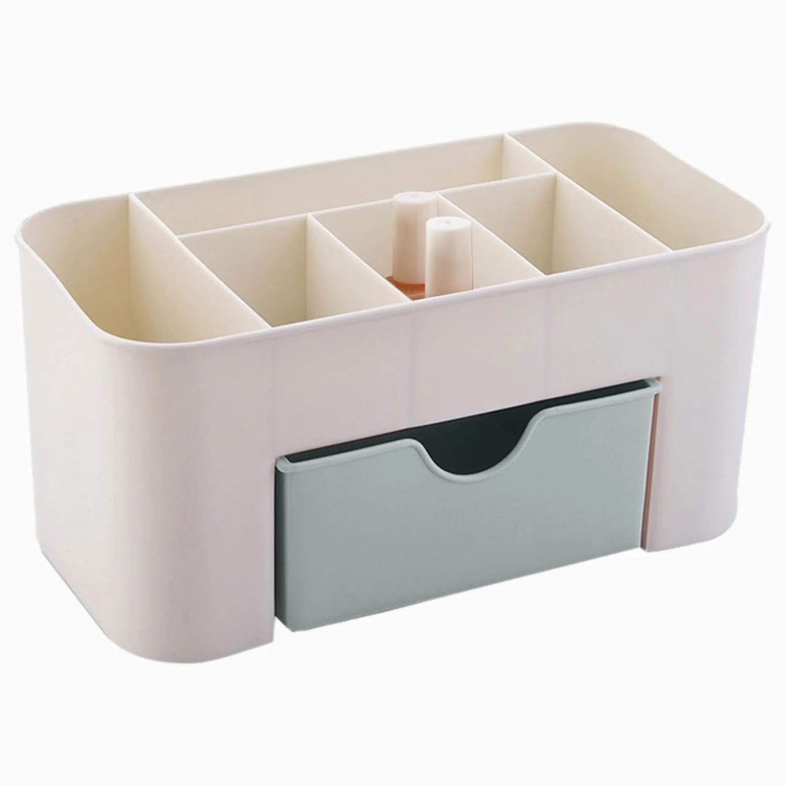 Porta Trucchi da scrivania - Cassetti da banco | Organizzatore per cassetti e Contenitore iore per Cosmetici, Rossetti, Gioielli, pennelli da Trucco, Rosa, Vedi Descrizione, Vedi Descrizione (Ve