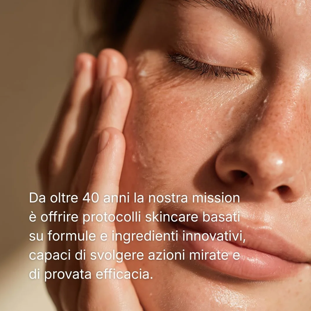 Labcare Omega Totale Siero Occhi e Palpebre - Trattamento Intensivo Rassodante per Lassità Palpebrale e Rughe Laterali con Peptidi, Senza Profumo - 20ml