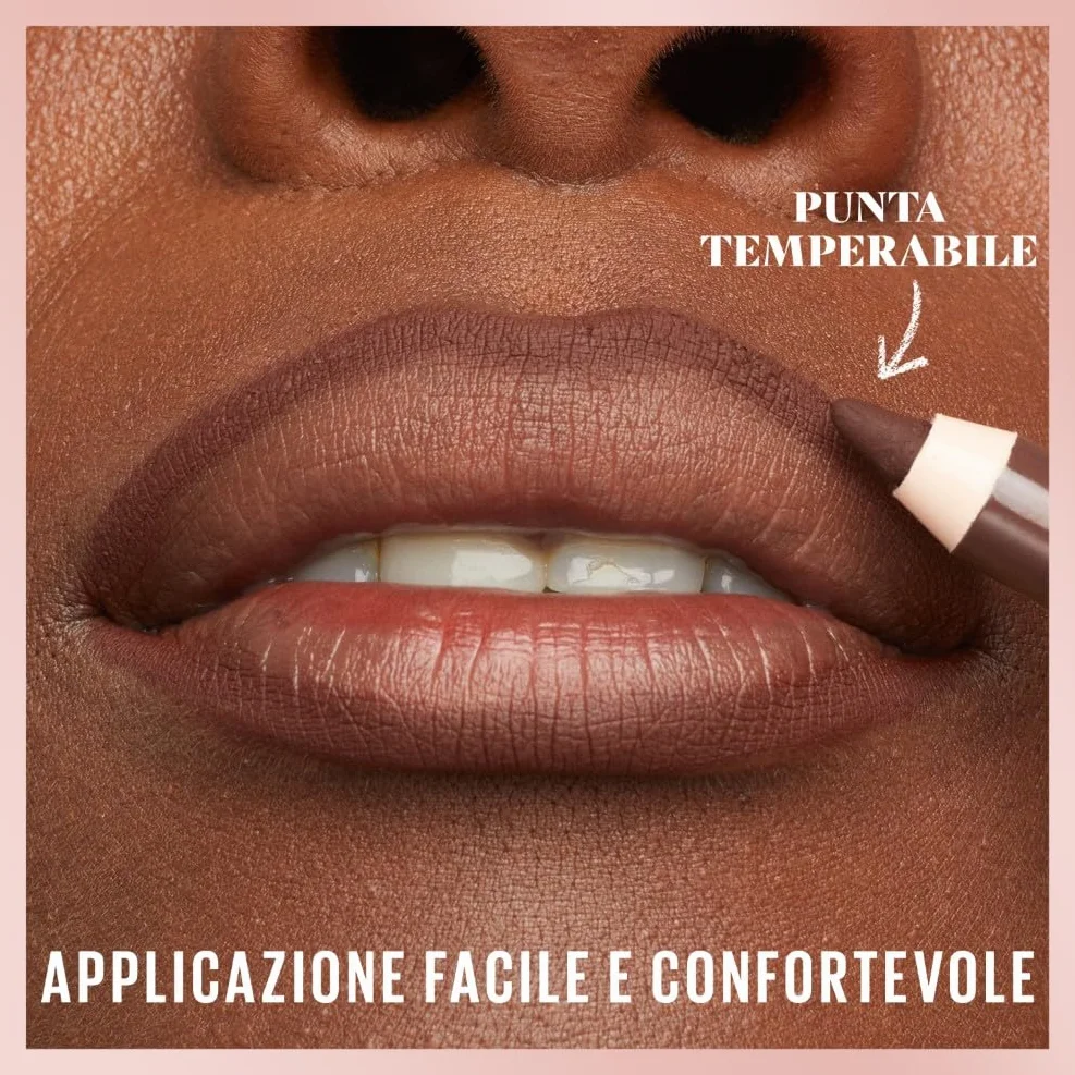 Maybelline New York Matita Labbra, Labbra Rimpolpate, Liftate e con Contorni Definiti, Texture Cremosa e Idratante, Con Acido Ialuronico e Olio di Jojoba, Lifter Liner, Tonalità: 002 Let's Bounce