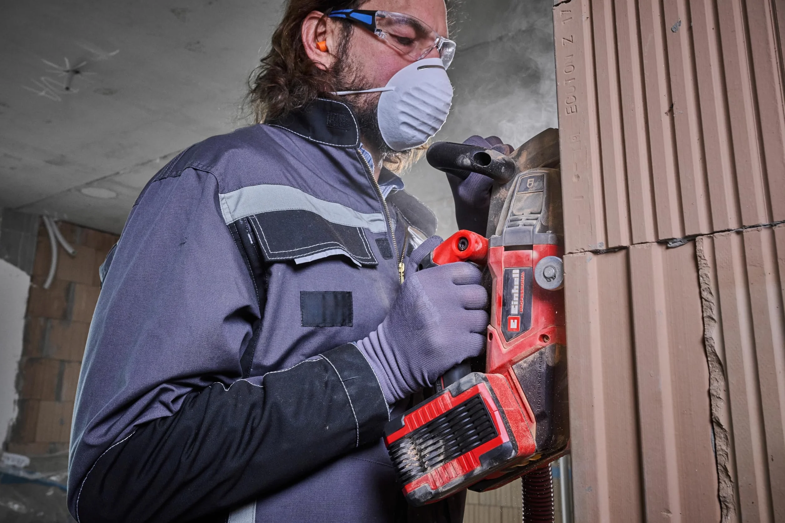Einhell Professional TP-MA 36/30 Li BL-Solo Power X-Change Scanalatore 36 V 1500 W larghezza di taglio 30 mm profondità di taglio 30 mm