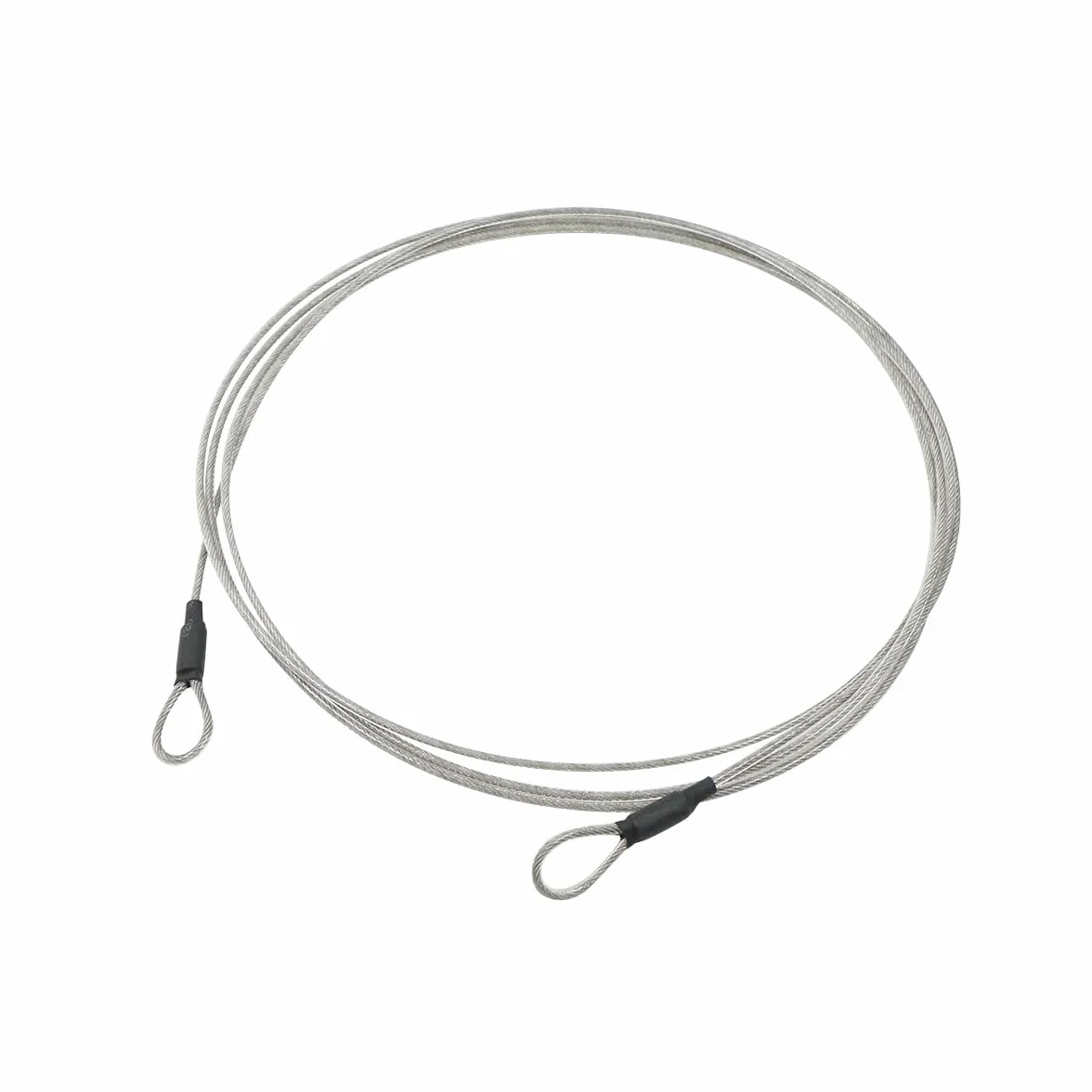 Cavo antifurto in acciaio rivestito antiruggine 3 m per mobili da giardino biciclette