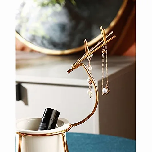 Porta Trucchi Organizer Trucco Pennello Stoccaggio Tubo Desktop Beauty Brush Brush Box Scatola di immagazzinaggio Sopracciglio Pettine Pettine Eye Shadow Spazzola Scatola di stoccaggio Benzina Conteni