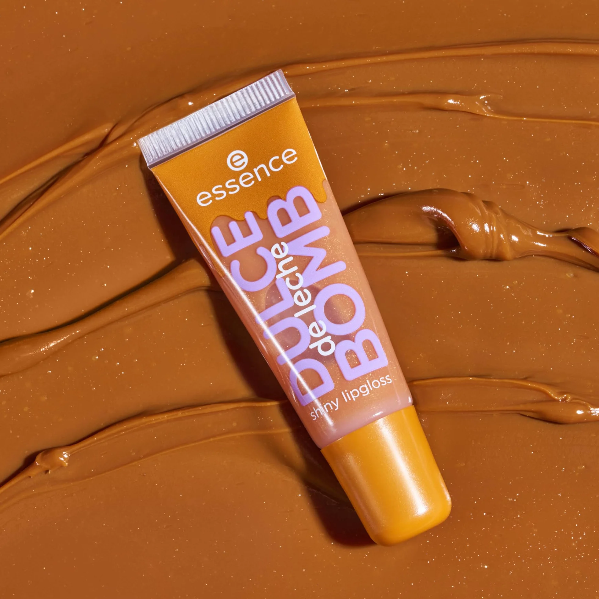 essence DULCE de leche BOMB lucidalabbra shiny, naturale, lucida, rugiadosa, brillante (10ml)