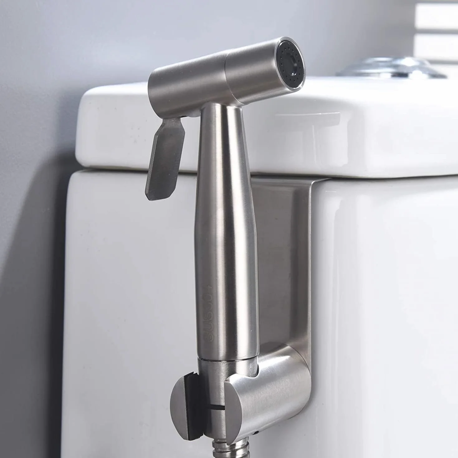 Soffione doccia bidet a mano Acciaio inossidabile WC spruzzatore ugello