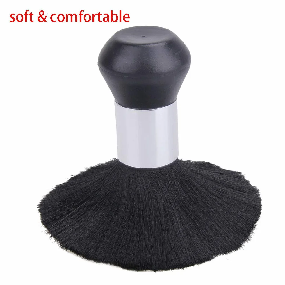 Pennello da barbiere per parrucchiere parrucchiere parrucchiere capelli morbidi pulizia spazzola capelli capelli trucco strumento 10 pz