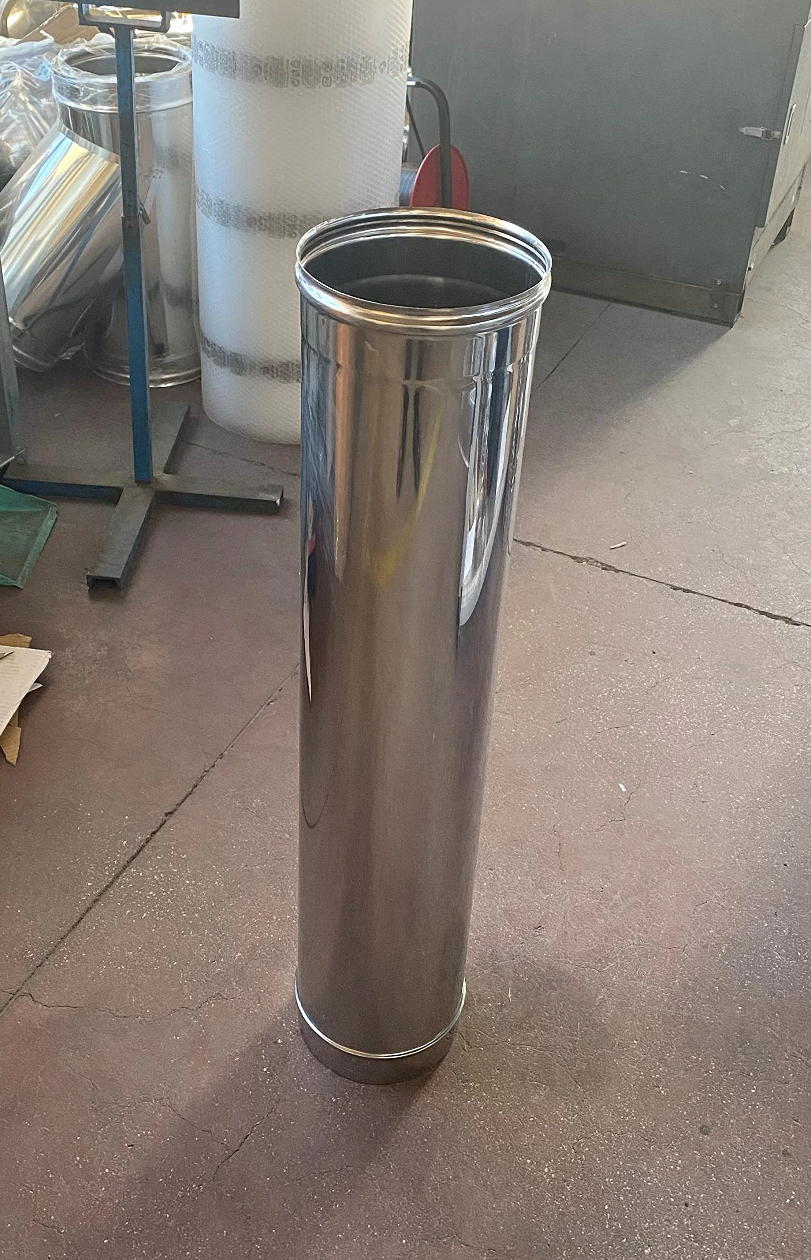Rura kominowa ze stali nierdzewnej L1000mm DN 140