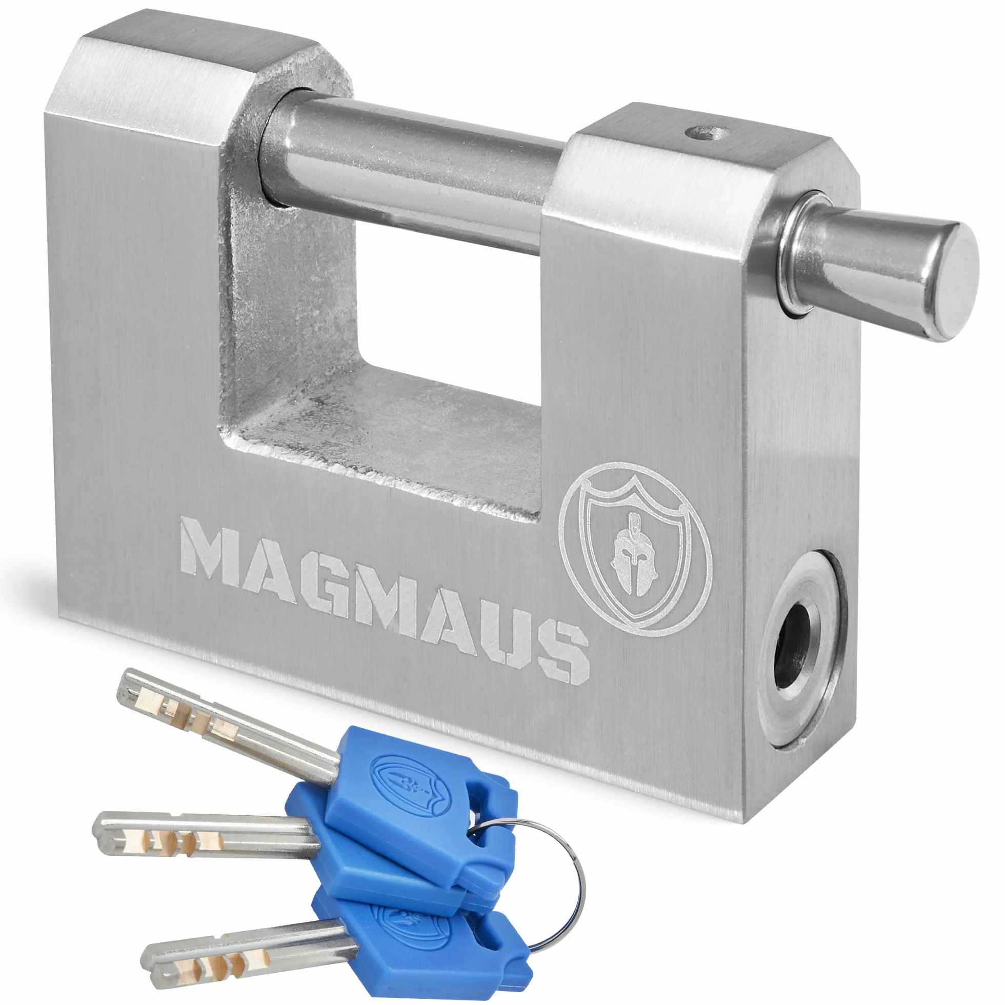 Magmaus® Lucchetti da esterno in acciaio inox RTL/70 Alta sicurezza resistenti per container