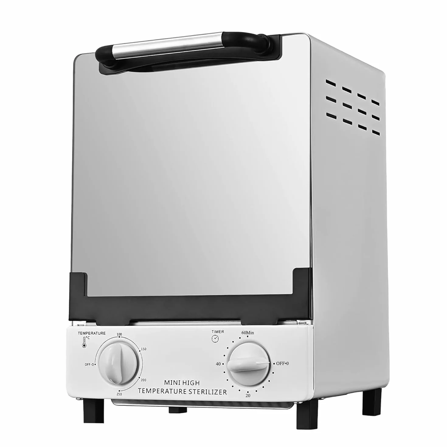 Sterilizzatore ad aria calda C12, doppio ripiano, sterilizzatore a caldo, autoclave a infrarossi a 250 gradi, con controllo del timer, per dentistici, tatuaggi, studi di pedicure
