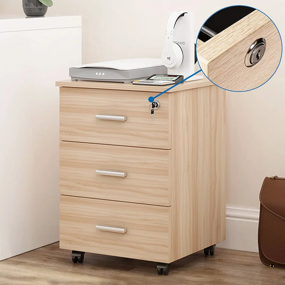 Serrature per Armadietti Cassetto Stantuffo con Chiave 2 Pezzi