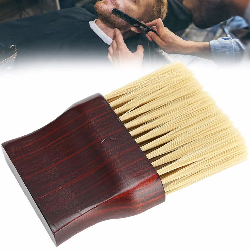 Spazzola collo per parrucchiere professionale - Spazzola per la polvere del viso accessori per parrucchieri accessori per parrucchieri