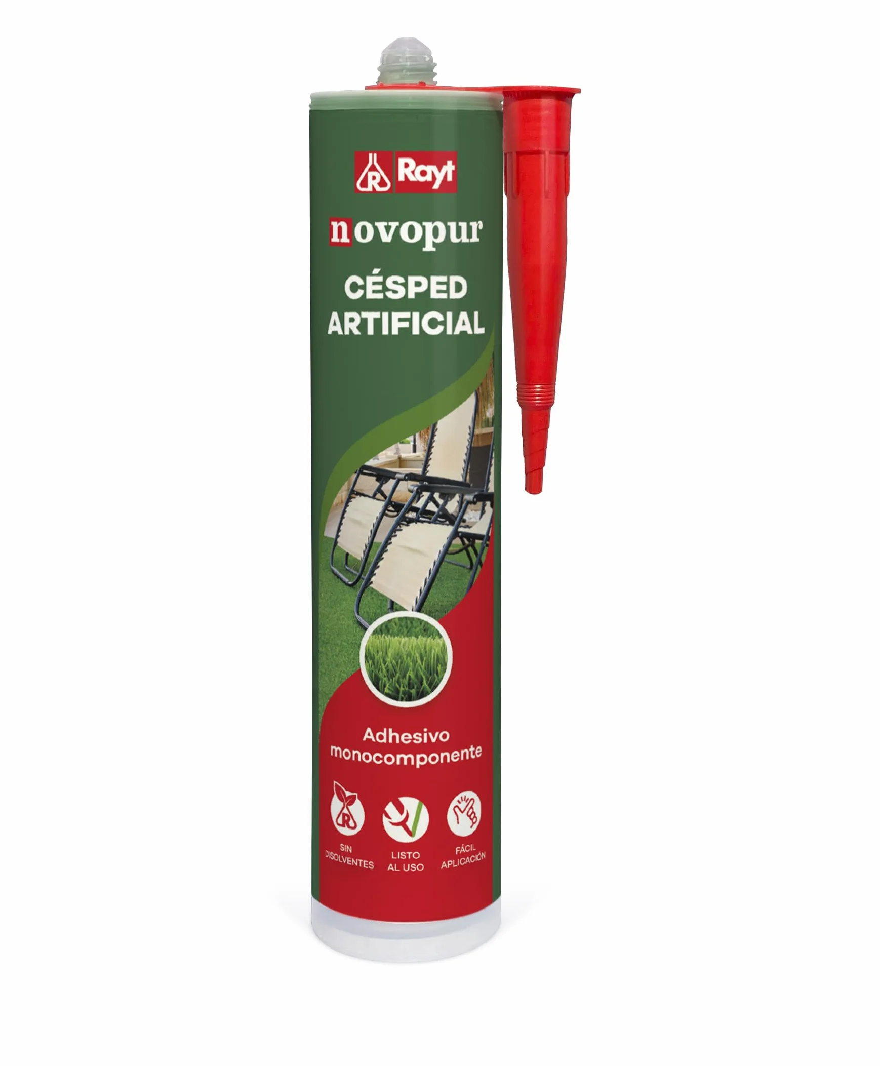Novopur 1315-13 Adesivo Per Prato Sintetico 300 Ml Verde