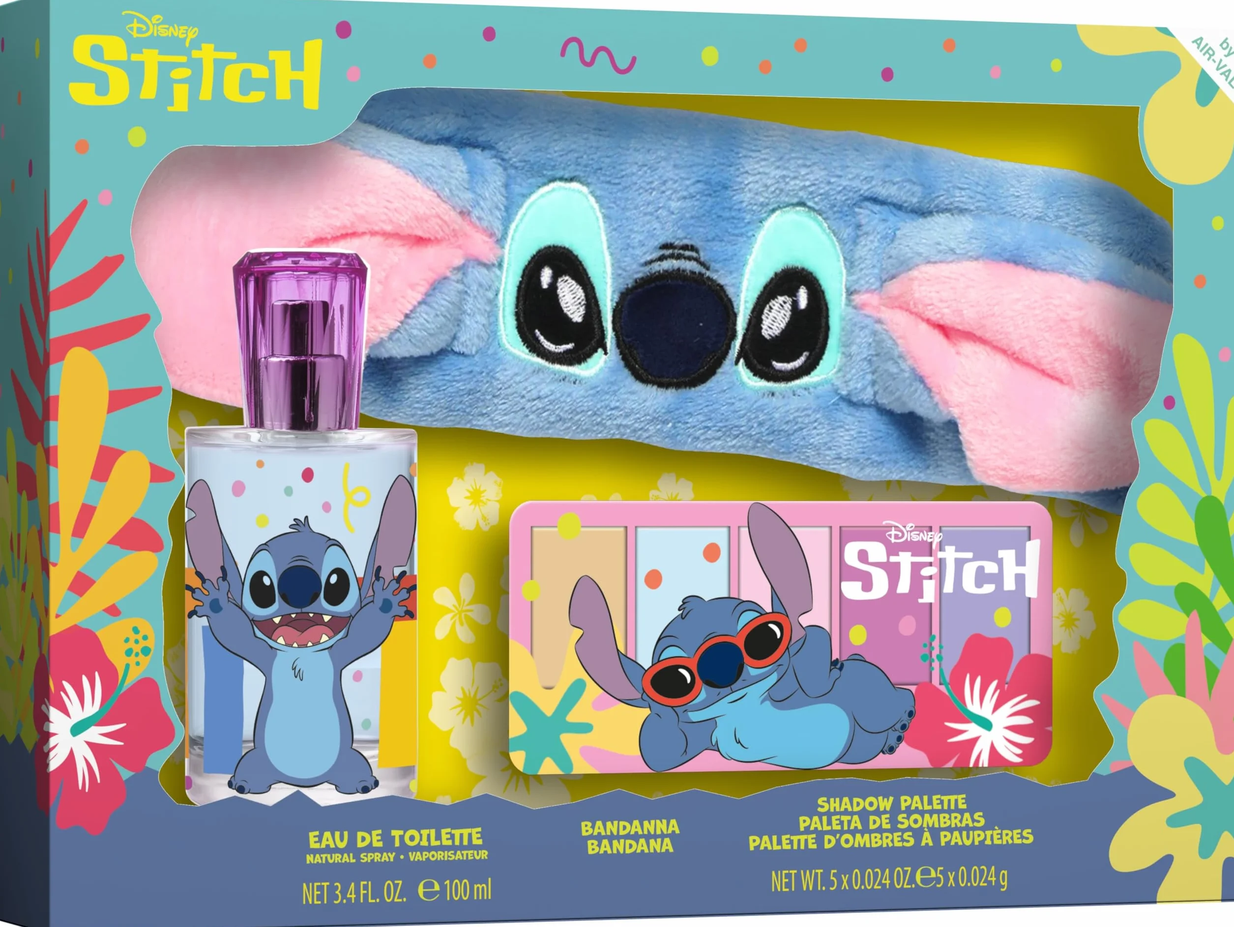 Stitch Astuccio con EDT 50 ml, Bandana e Ombretto