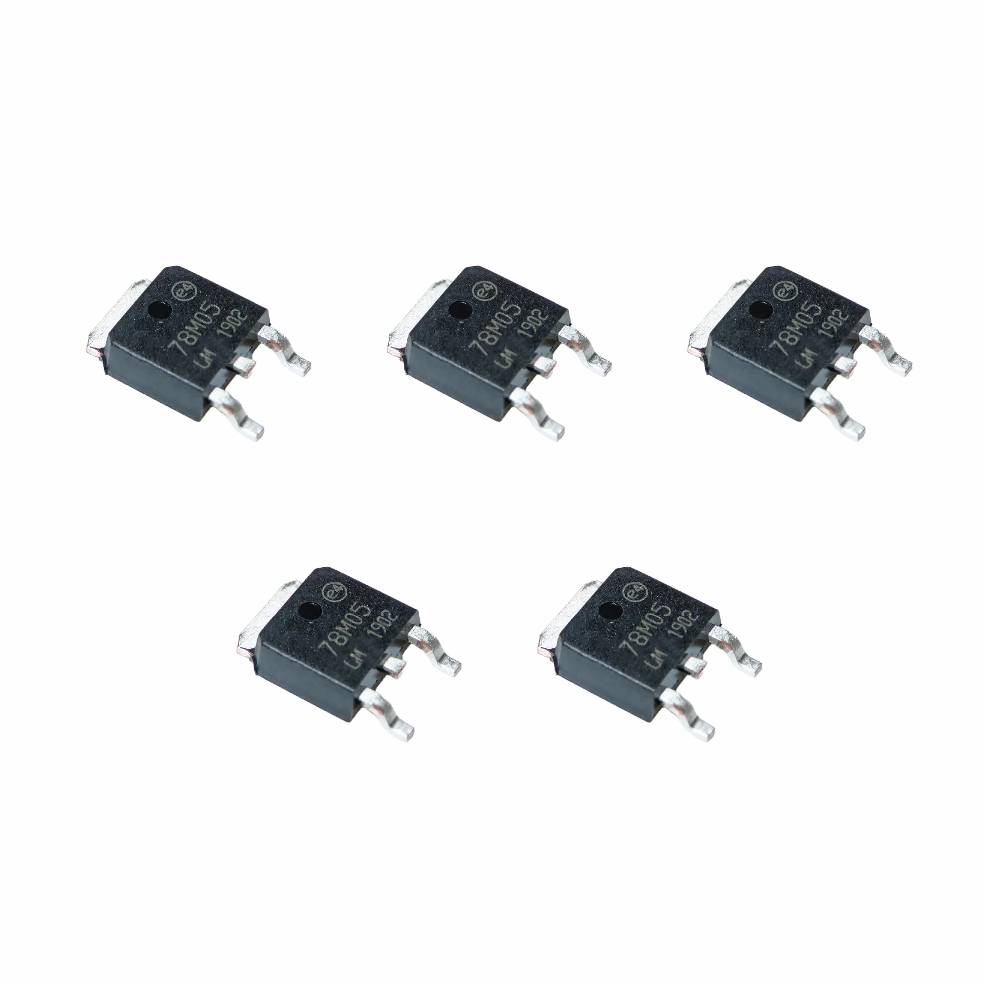7805 78M05 L78M05 L78M05C LM78M05 TO-252 DPAK Regolatori di tensione 5V 500mA Kit 5 pezzi