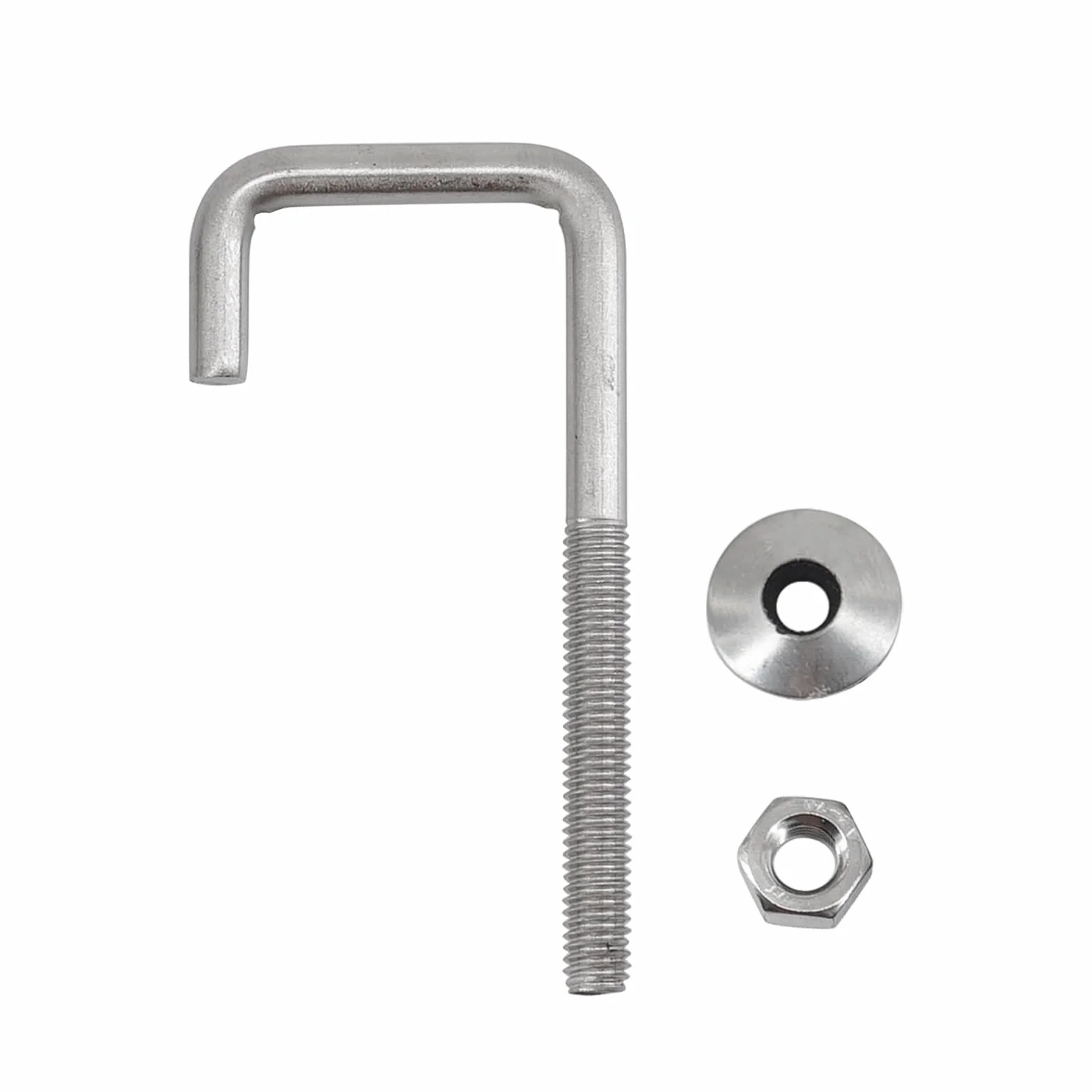 Ganci a stelo lungo M6 x 25 x 100 mm in acciaio inossidabile 304 per calcestruzzo 10 pezzi