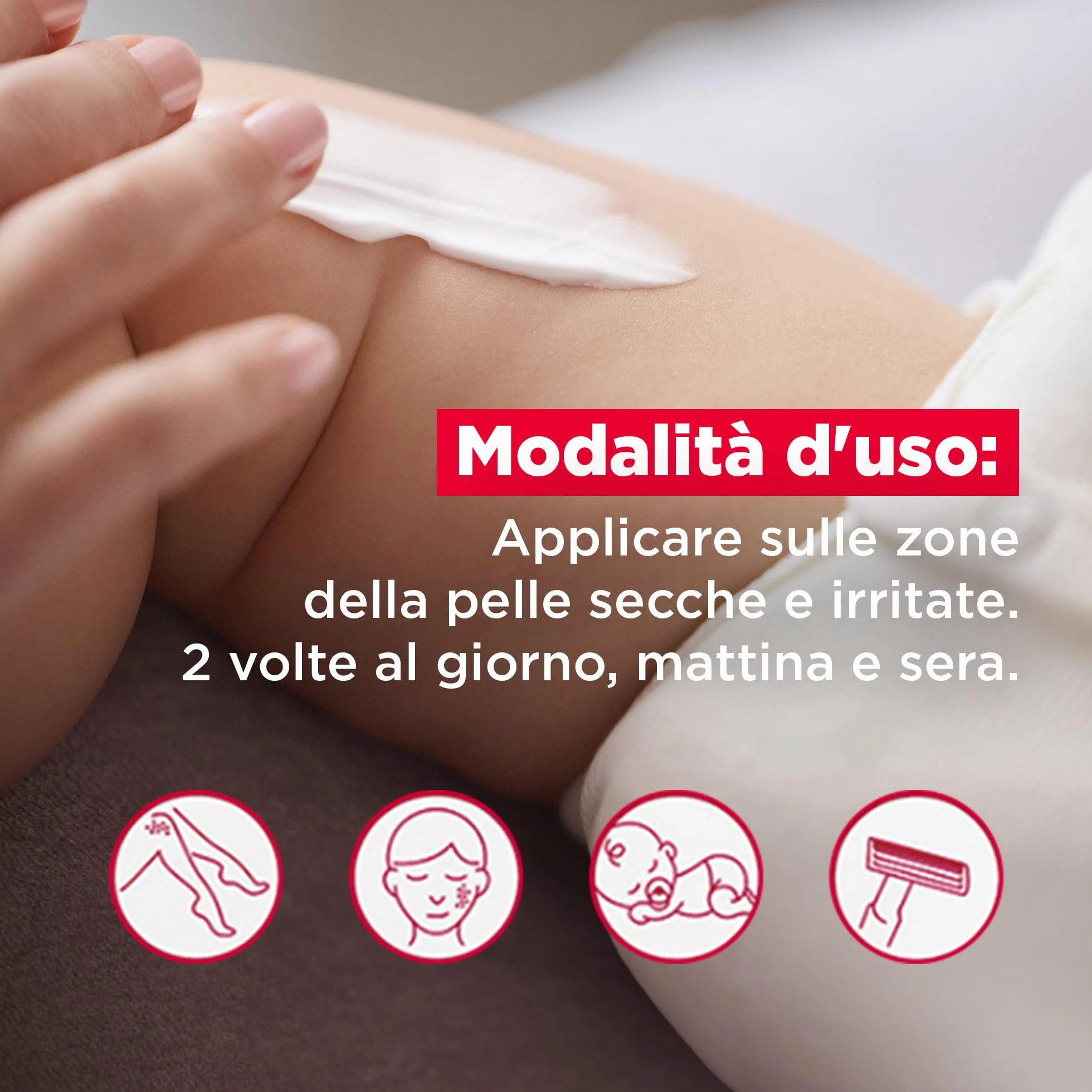 Mixa Bipacco Balsamo Riparatore Multi-Uso, Pelle Secca e Arrossata, Barriera Cutanea Ripristinata, Pelle Lenita e Sollievo Immediato, Con il 12% di Glicerina, Squalano e Pantenolo, Balm Cica+, 2 pezzi