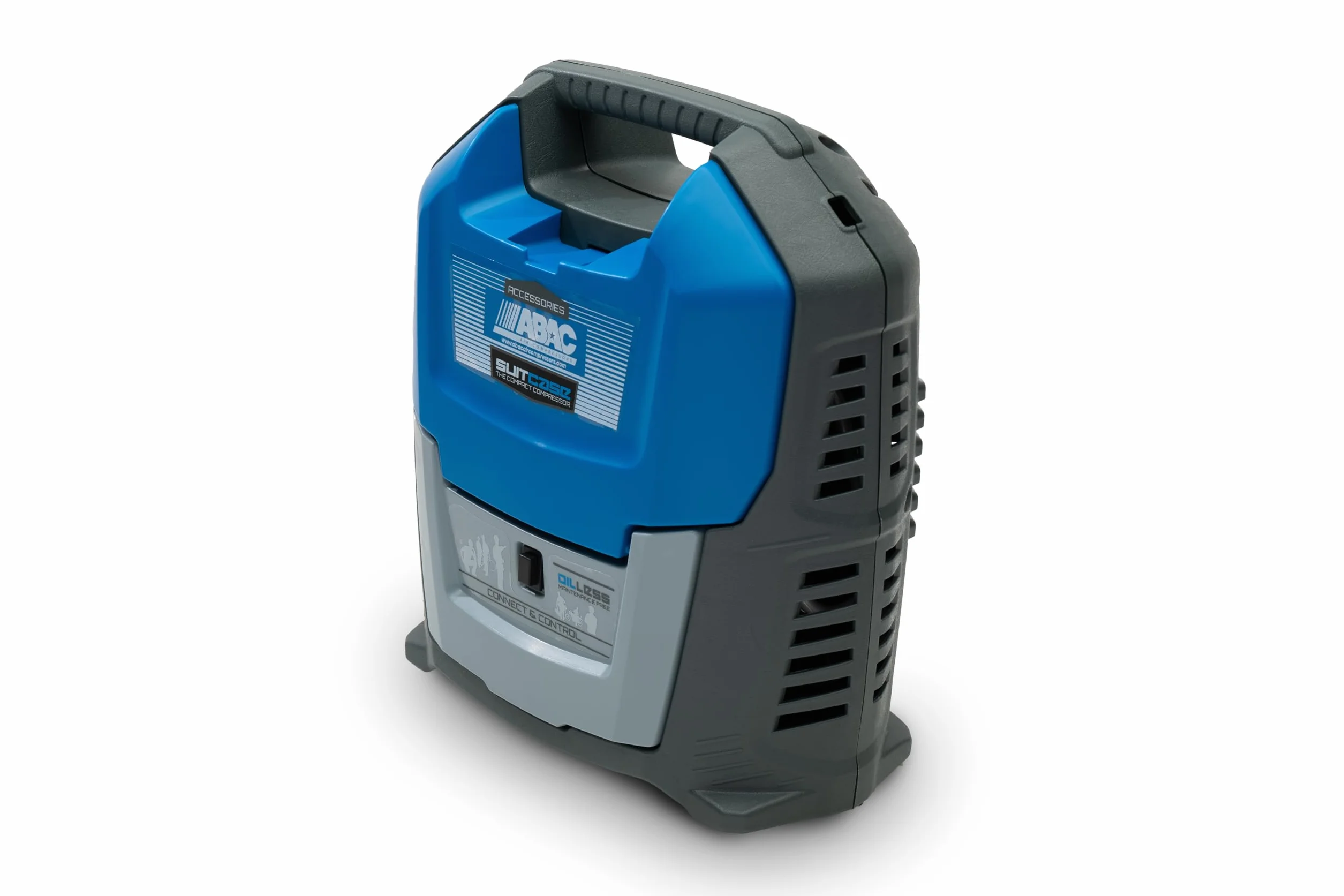 ABAC Compressore d'Aria Portatile 8 Bar 1.5 CV Oil-Free