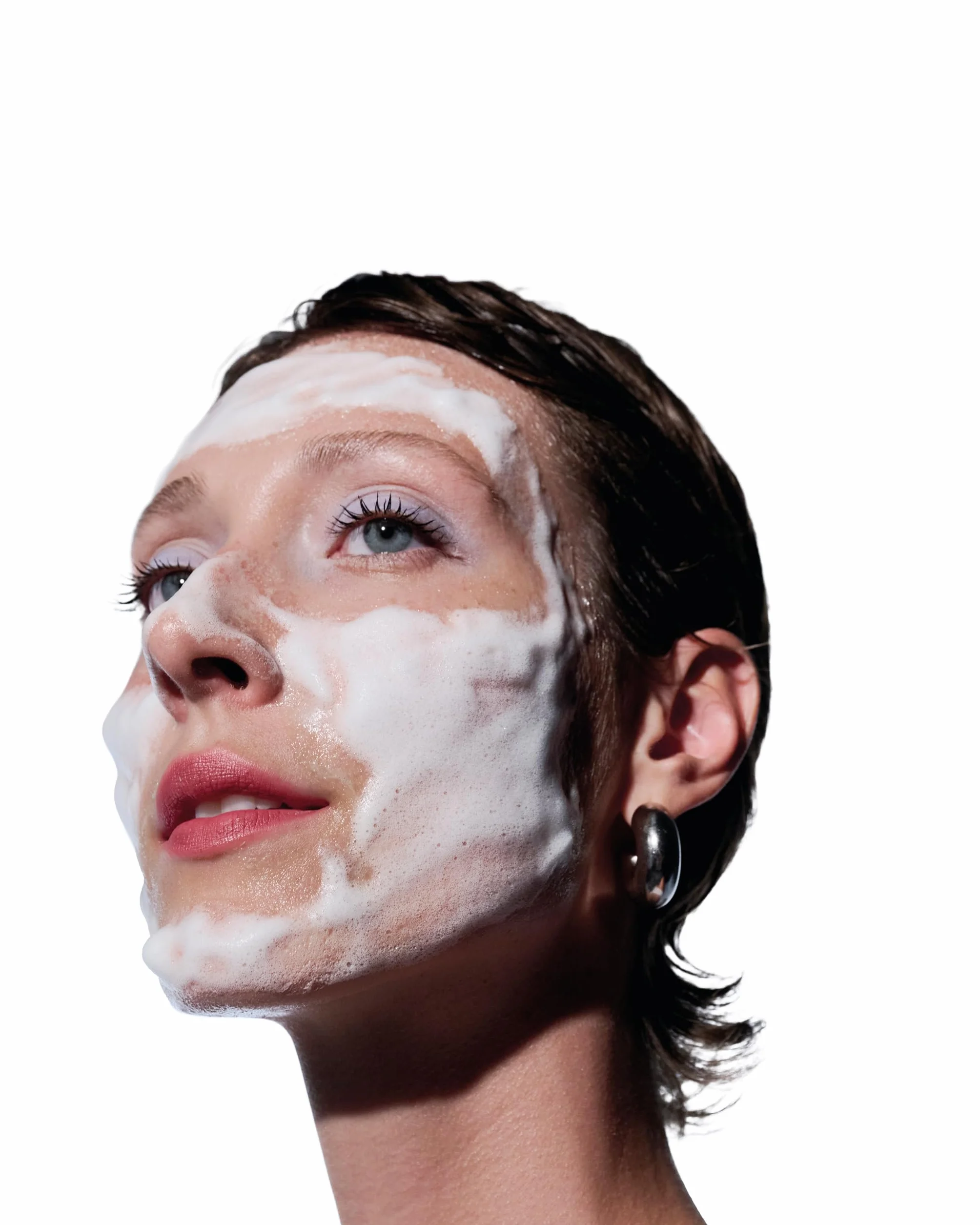 Face D - Double Cleansing, 160 ml, Detergente Viso Bifasico, Olio Struccante + Mousse, Rimuove Trucco Waterproof