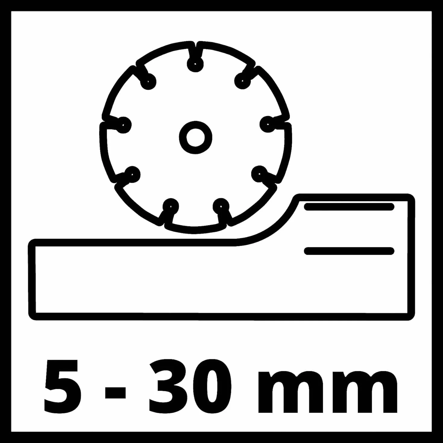 Einhell TE-MA 1500 Fresa a muro 1500 Watt regolazione continua profondità fresatura larghezza taglio avvio morbido custodia 2 dischi