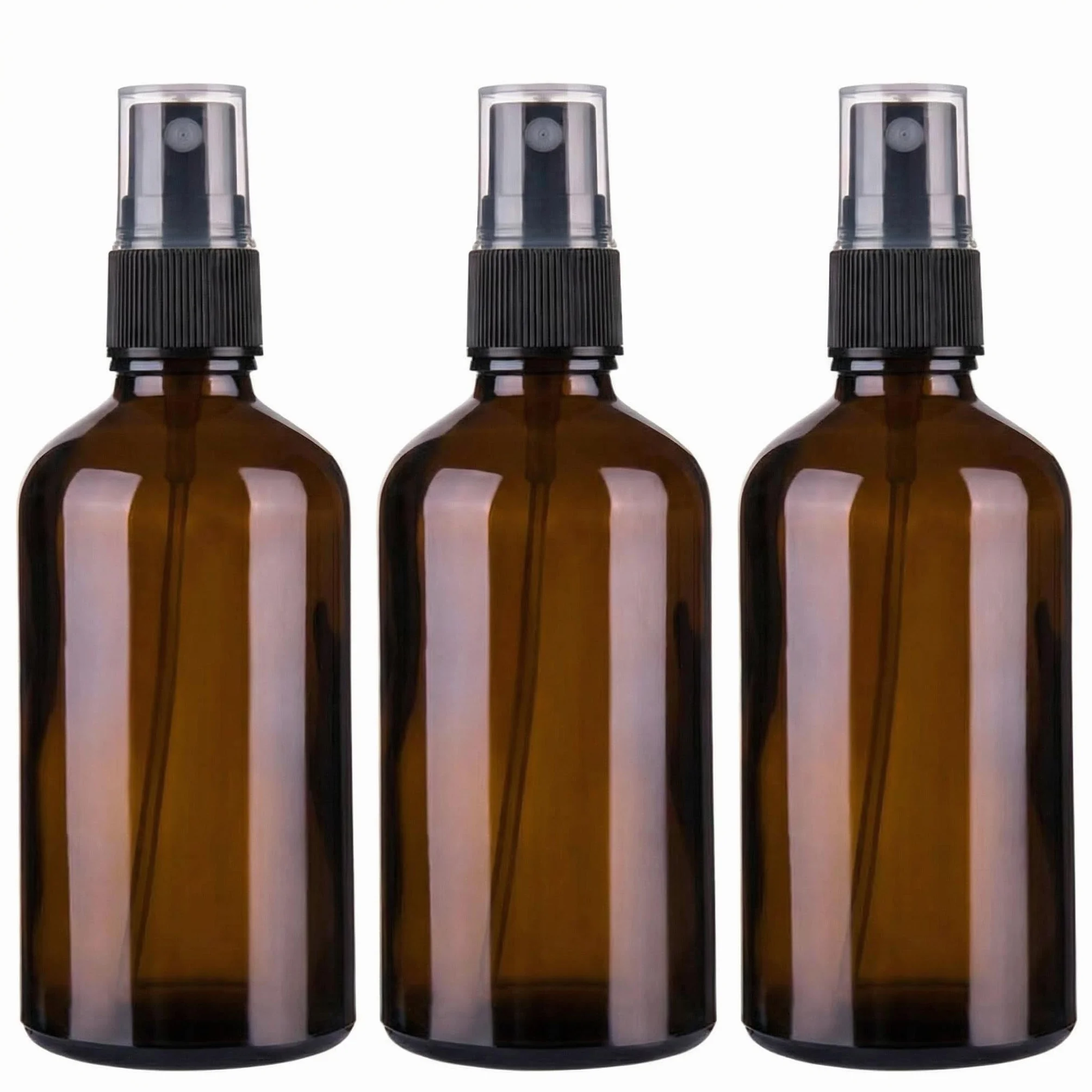250 ml Bottiglia spray vuota ricaricabile in plastica PET con nebulizzatore nero per cosmetici, cosmetici, bottiglie di profumo, a prova di perdite, accessori portatili da viaggio