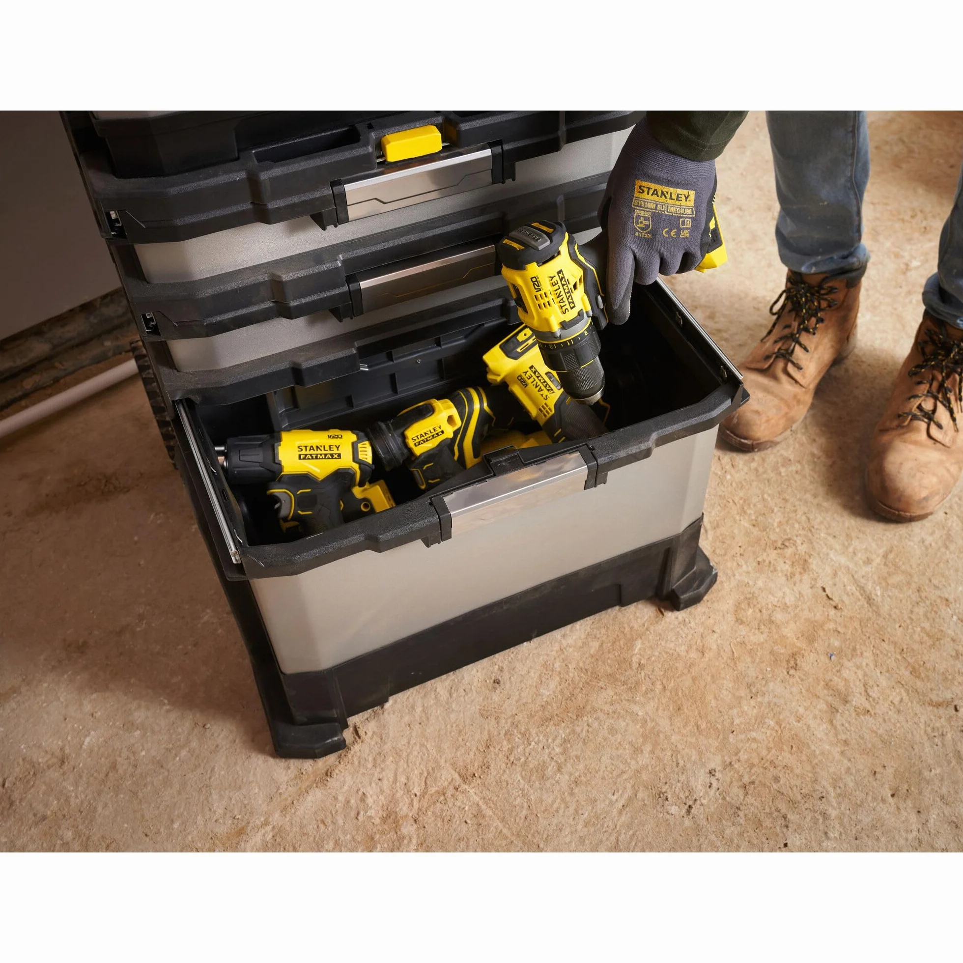 STANLEY FATMAX Carrello Porta Utensili 56.8 x 89.3 x 38.9 cm 1-95-622