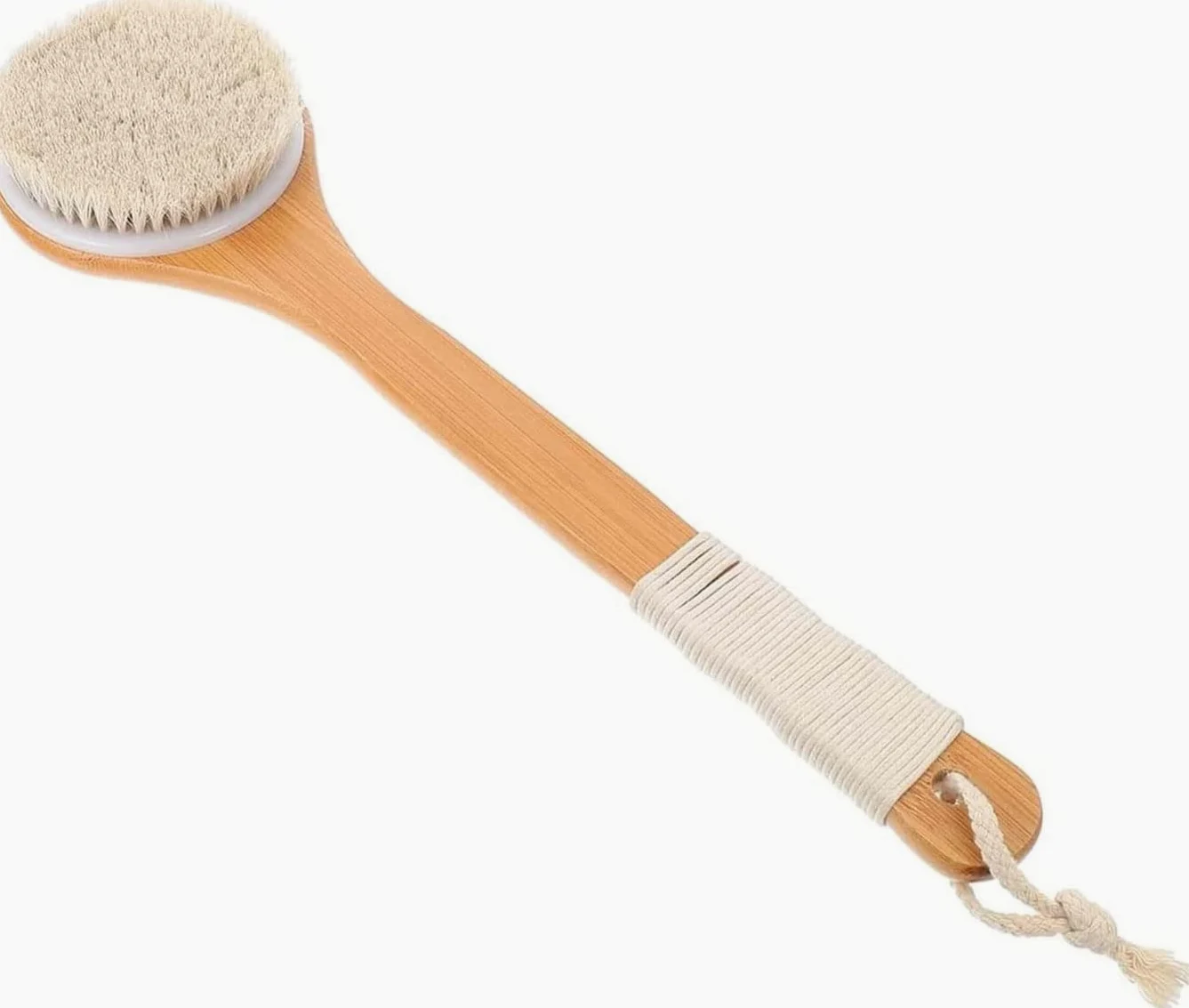 ARTSZY Spazzola for doccia, Spazzola for doccia a manico lungo con setole morbide e rigide Spazzola for scrub esfoliante for il corpo da bagno antiscivolo for uomini e donne