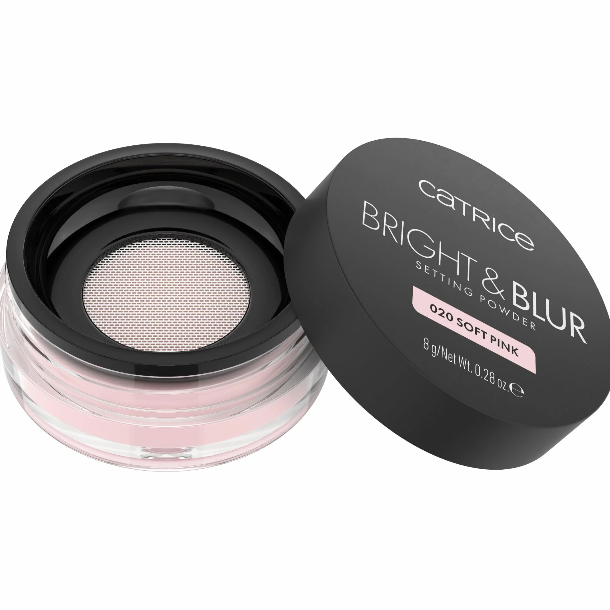 Catrice Bright & Blur Cipria in Polvere Luminosa, levigante, rifinitura dei pori, correttore, luminosa, traslucida (8g)