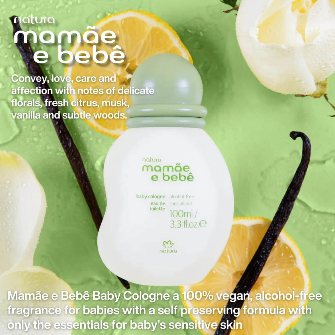 NATURA - Acqua di colonia Mamae e Bebe - 100 ml