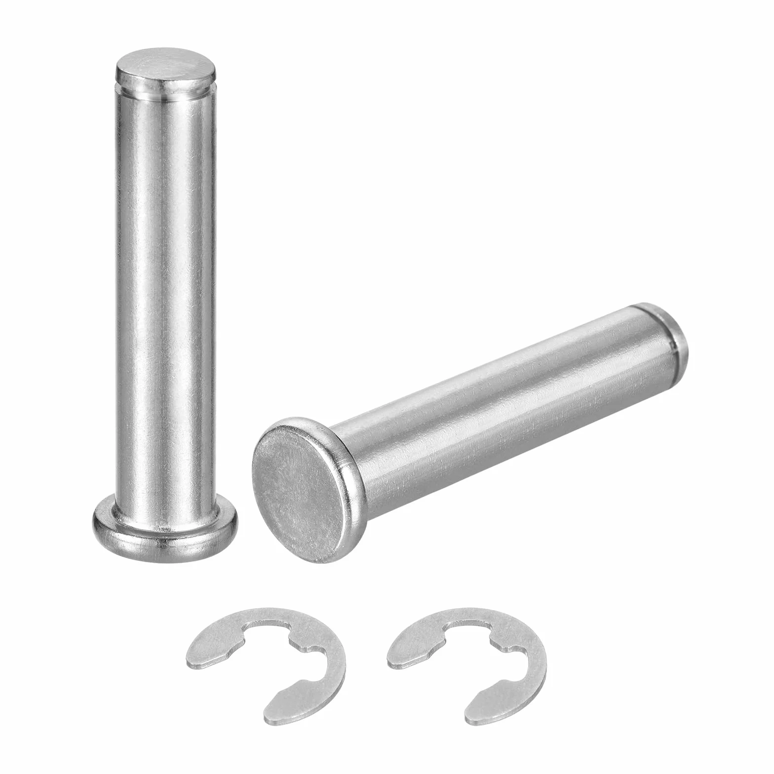 QUARKZMAN Perno Posizionamento Cilindrico M12x55mm Acciaio Inossidabile 304
